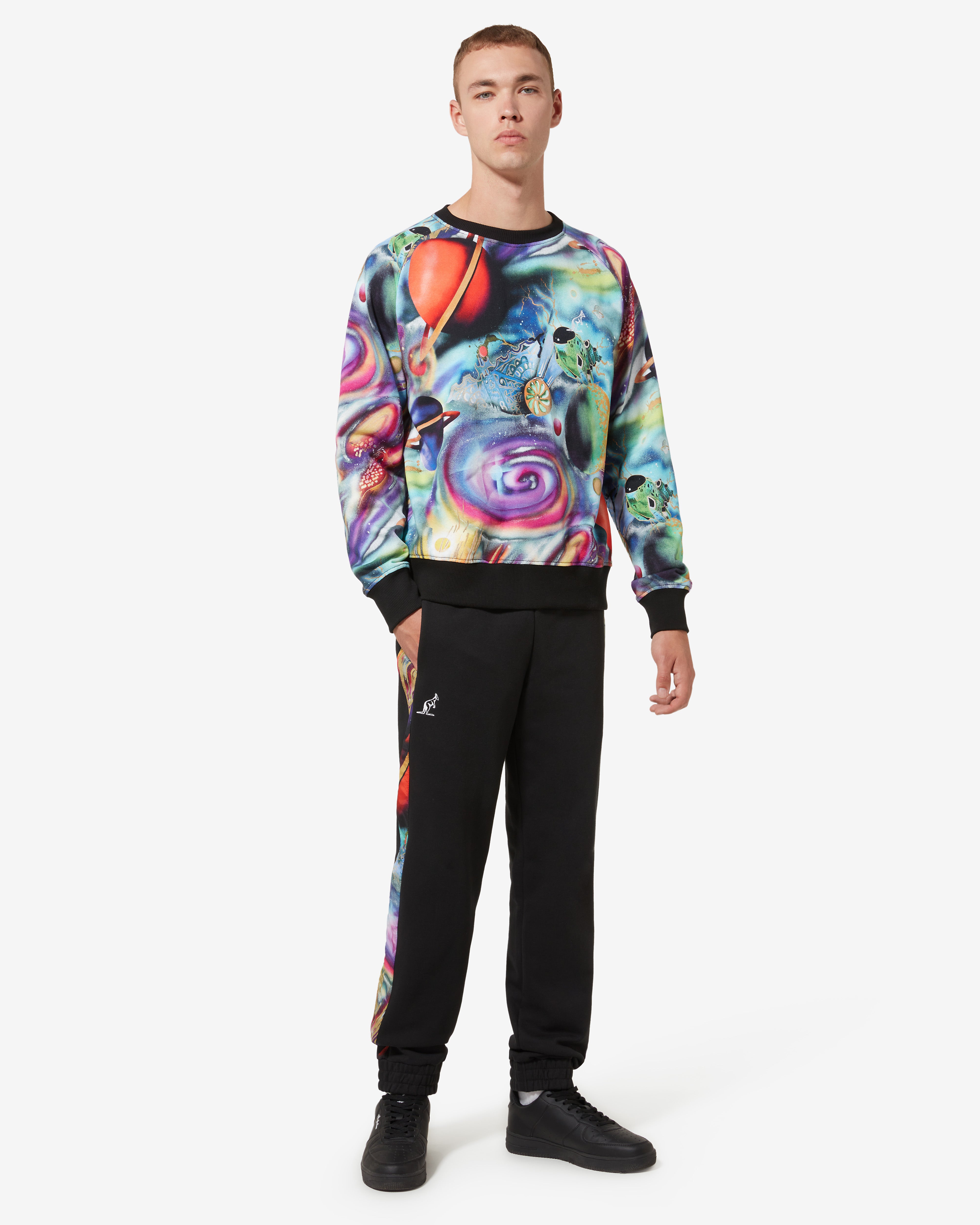australian-planet-crewneck-felpa-girocollo-uomo-stampa-pianeti image 2