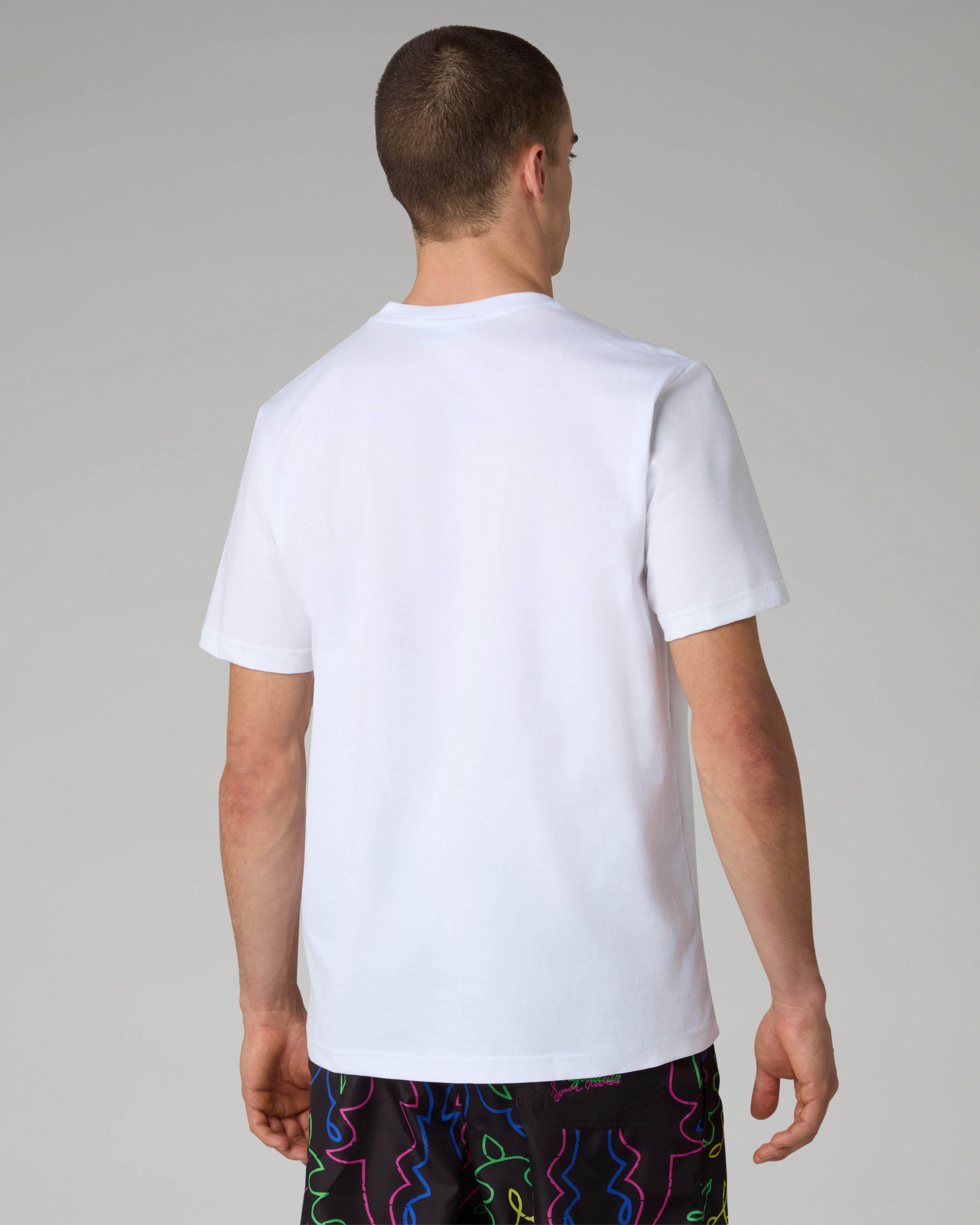 australian-cow-kangoo-t-shirt-simon-cracker-x-australian-t-shirt-in-cotone-bianc image 2
