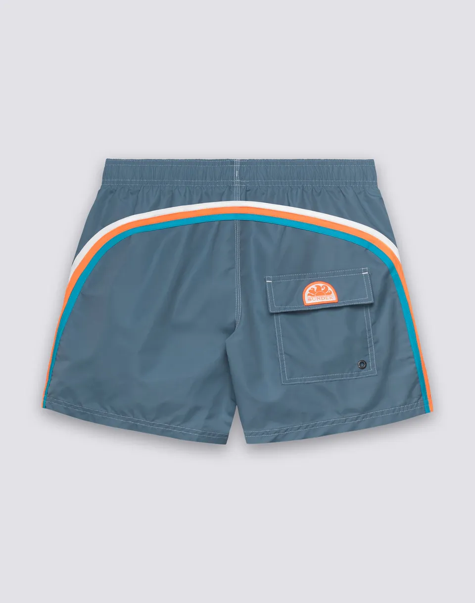 sundek-m504bdta100-costume-uomo-corto-iconic-taffeta image 1