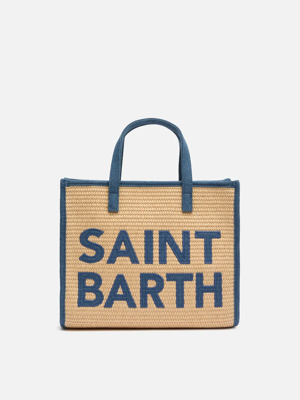mc2-saint-barth-vivian-mid-straw-borsa-paglia-beige-patch-denim image 1