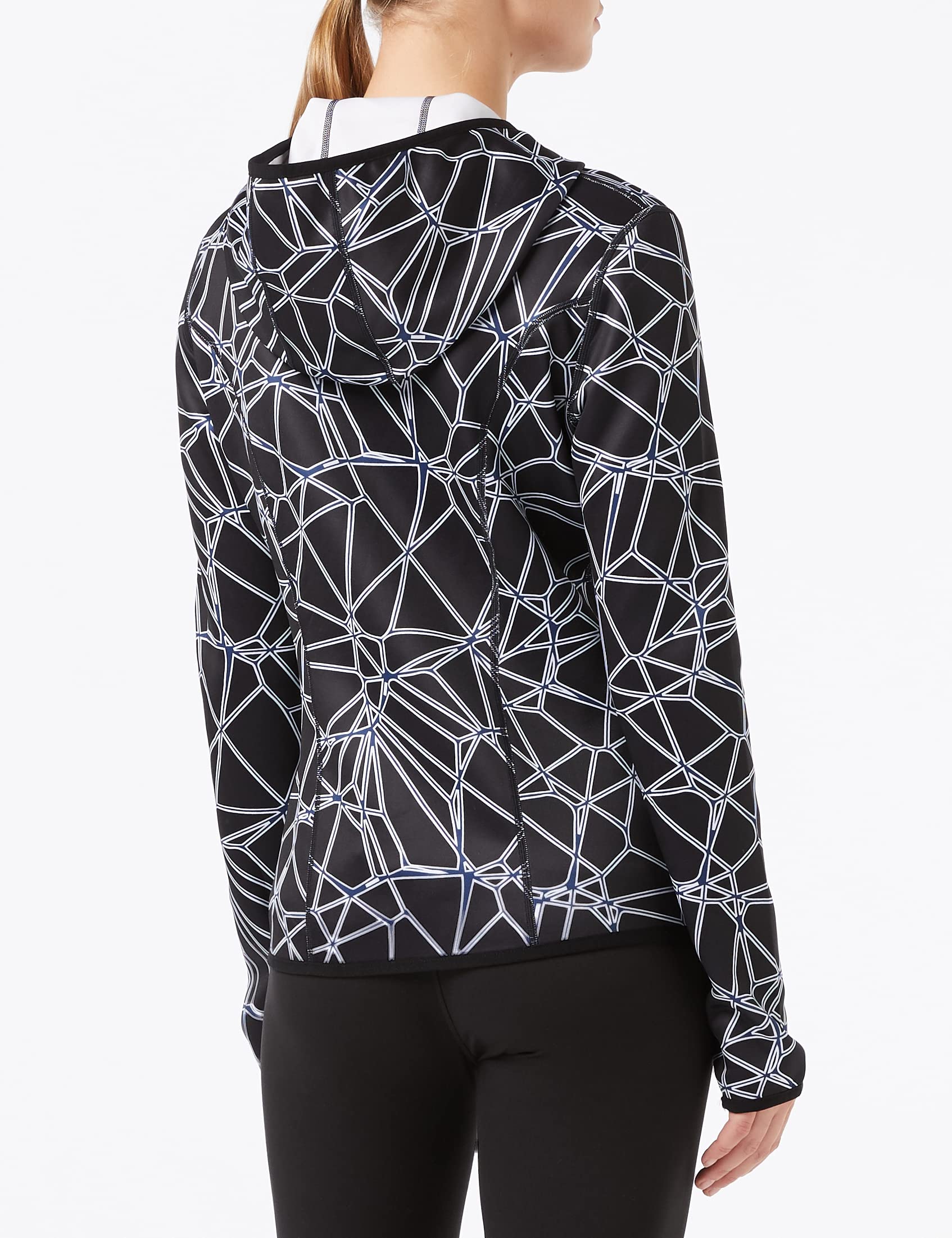 arena-w-hooded-spacer-giacca-reversibile-con-cappuccio-donna image 5