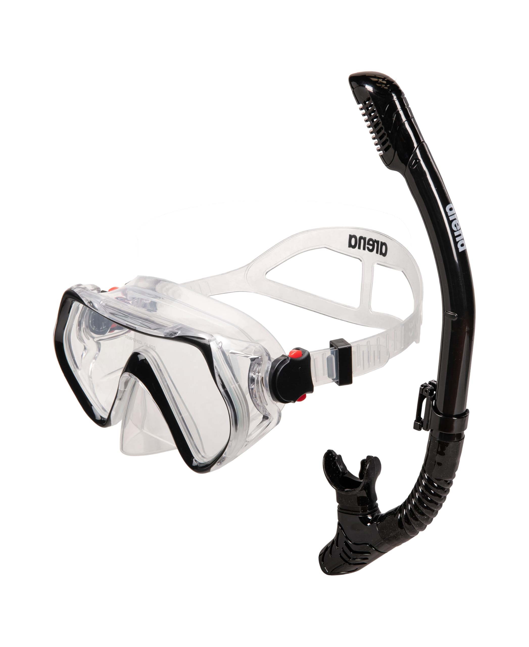 arena-snorkel-mask-set-adulti-con-borsa-mesh image 1
