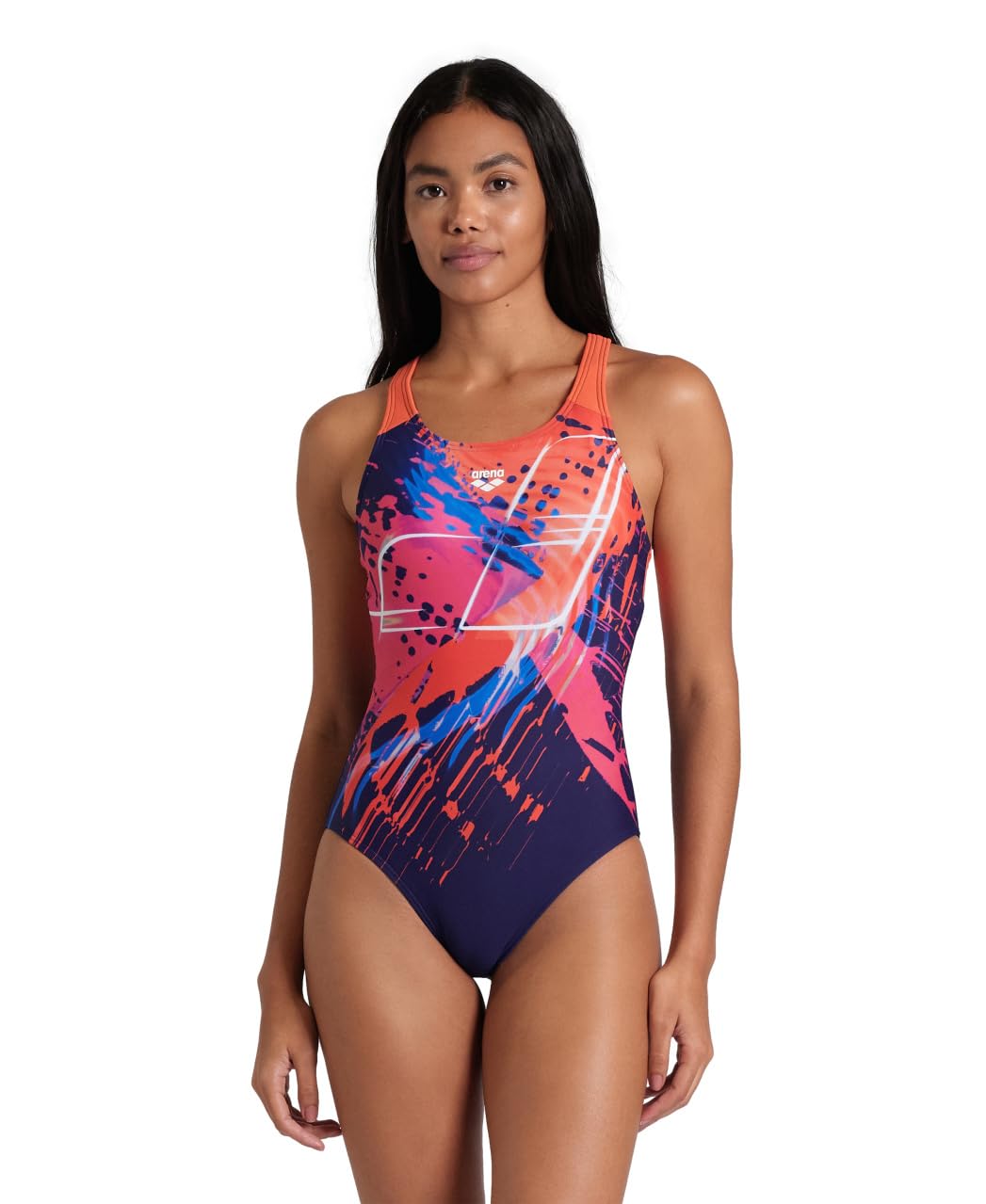 arena-funny-spot-v-back-lb-costume-intero-donna image 1
