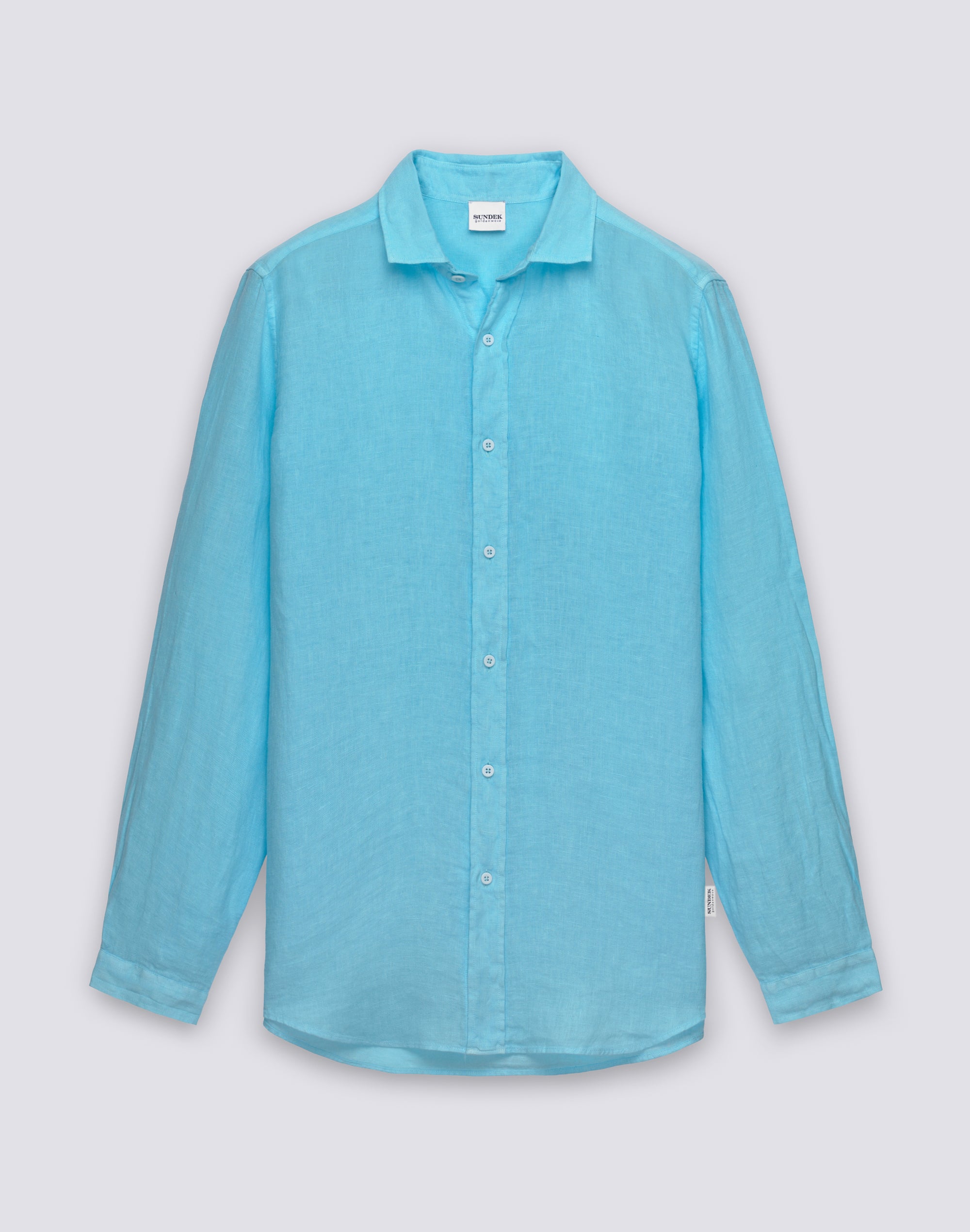sundek-camicia-da-uomo-in-lino-tinto-capo-regular-gm820shli5tc image 1