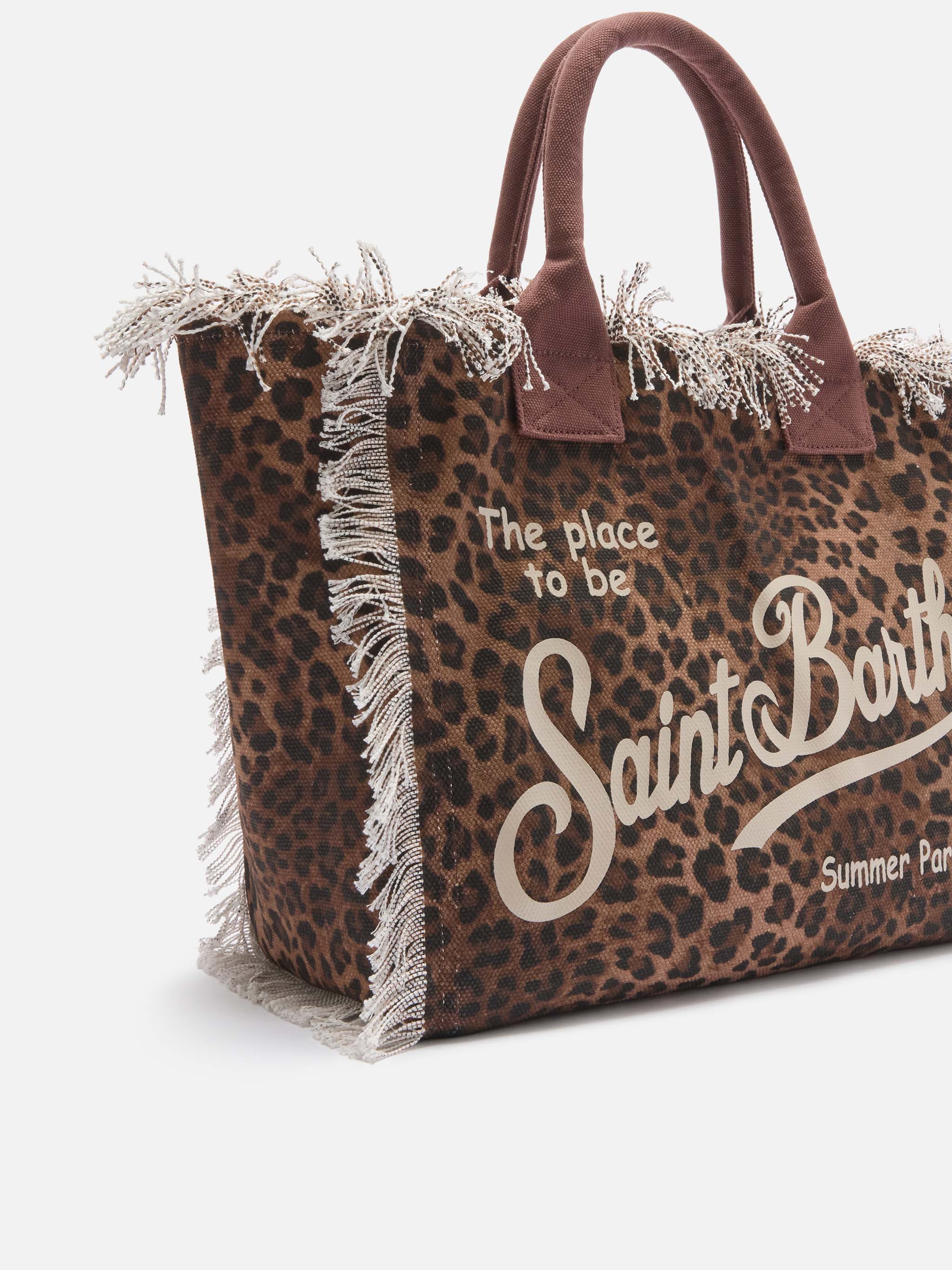 mc2-saint-barth-vanity-borsa-tote-mare-leopardata-canvas-con-frange image 3