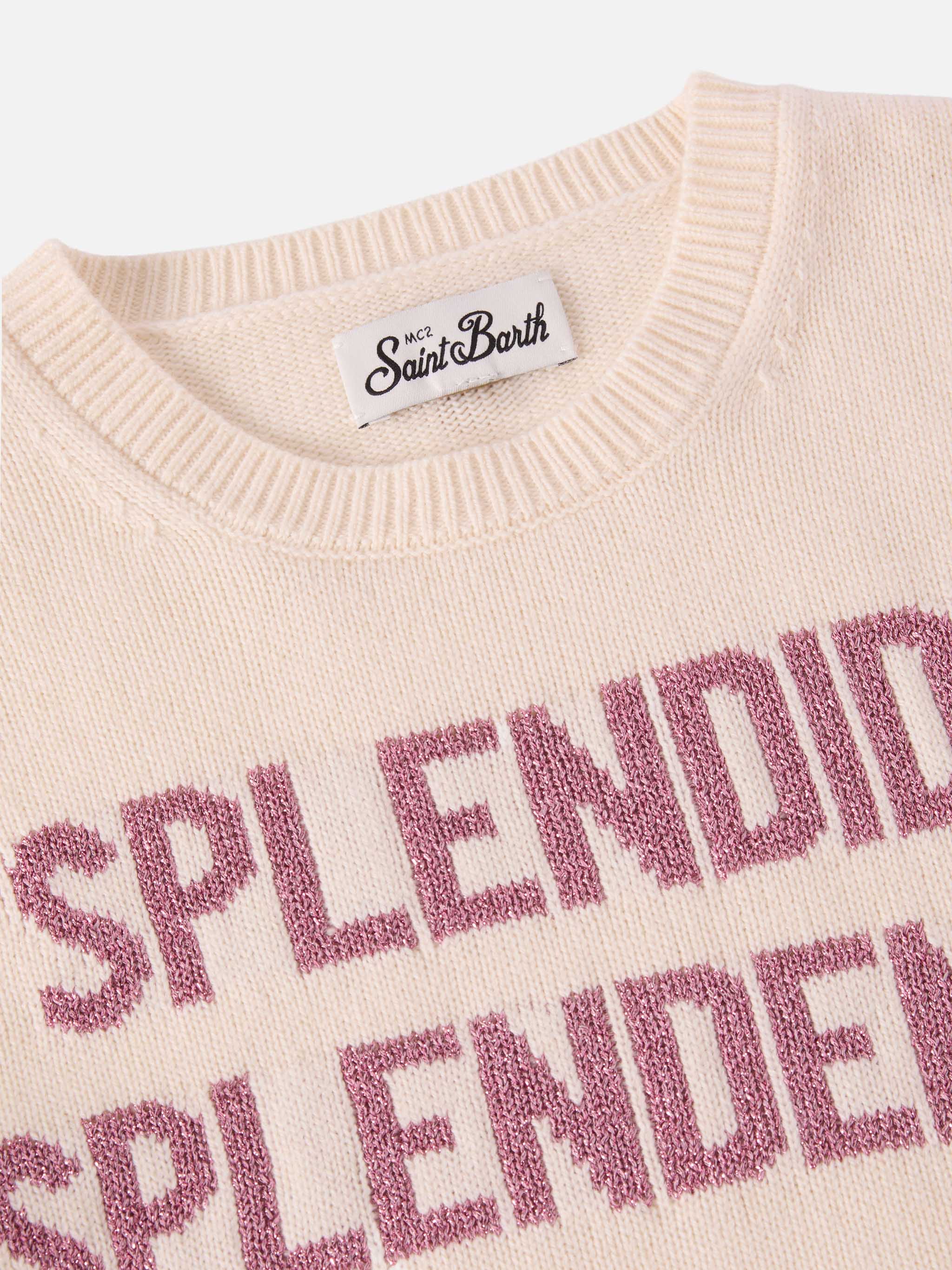 mc2-saint-barth-princess-splendida-splendente-girocollo-bimba-misto-cashmere-bia image 2