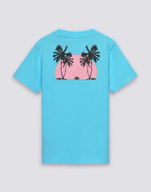 sundek-t-shirt-bambino-manica-corta-stampa-tripping-palm-b246tej782t image 1