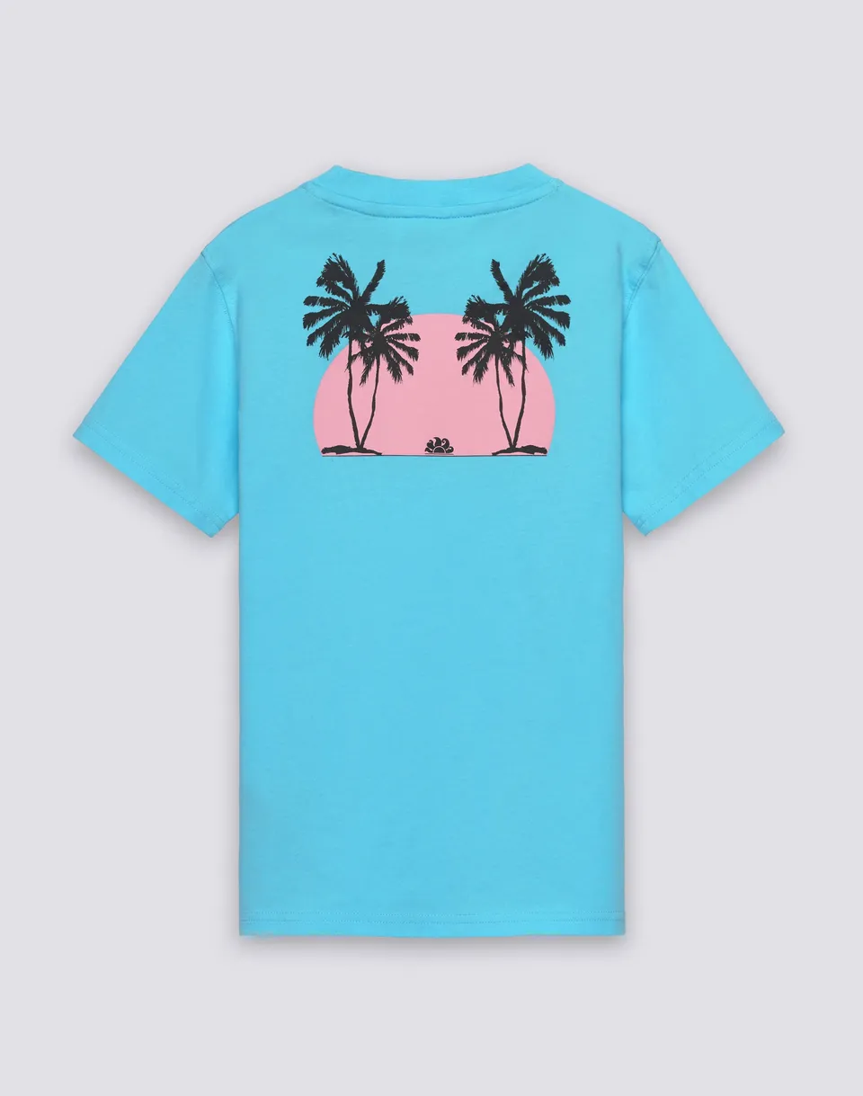 sundek-t-shirt-bambino-manica-corta-stampa-tripping-palm-b246tej782t image 1