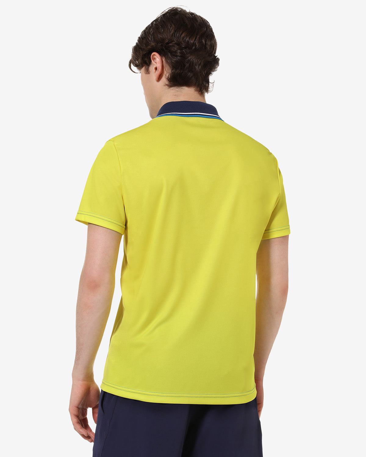 australian-tech-ace-polo-shirt-tennis-gialla-performance image 3