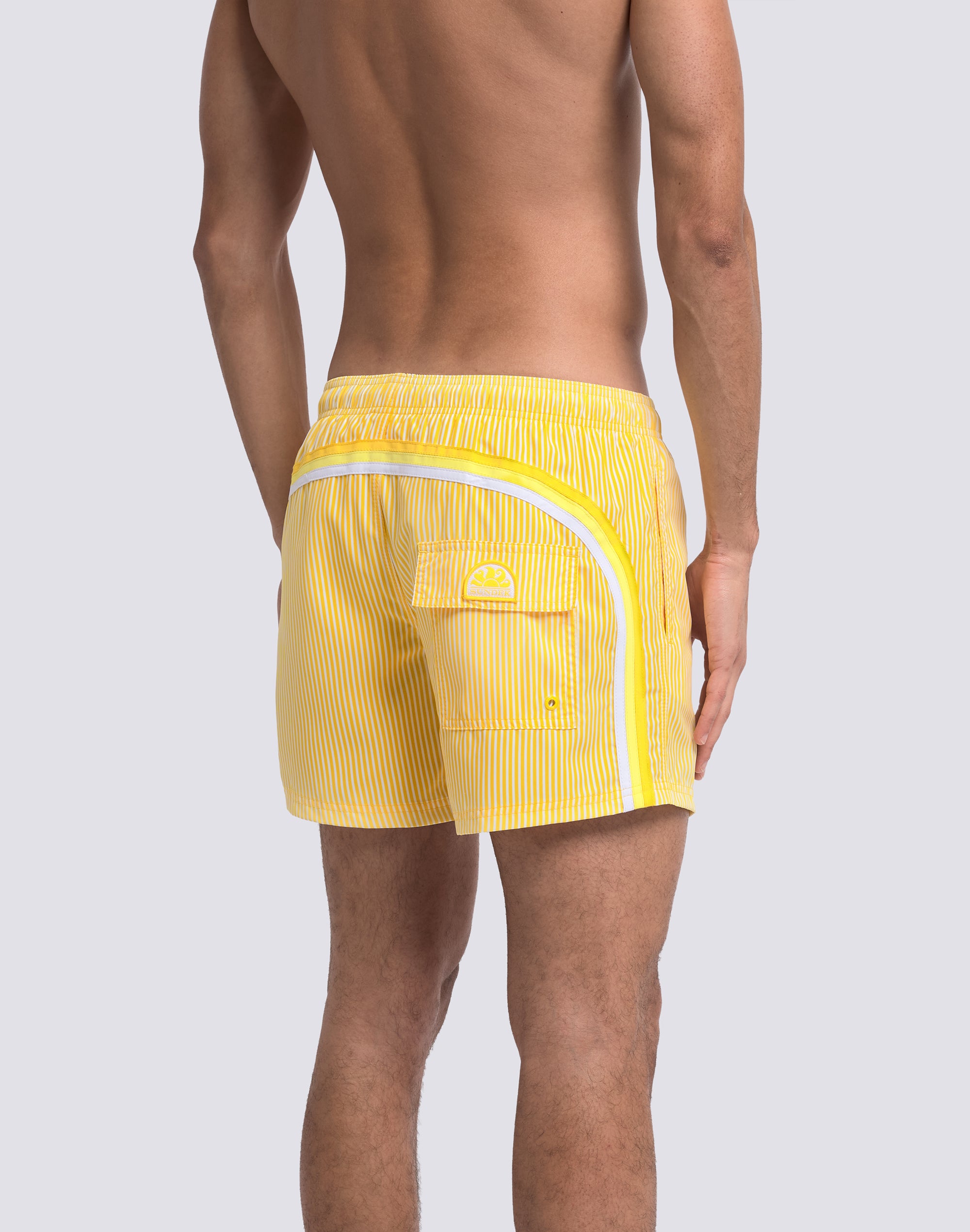 sundek-uomo-costume-boxer-corto-35-cm-repreve-juicy-stripes-con-ricamo-frutta image 5