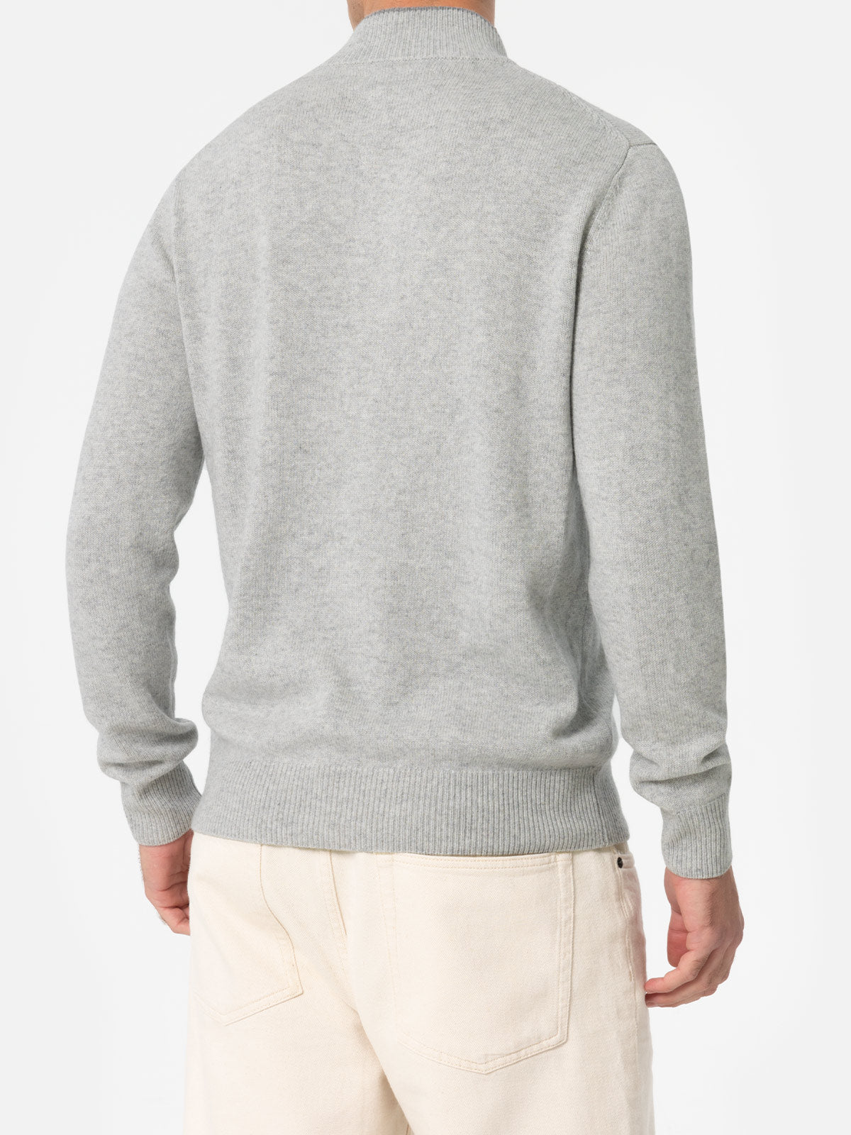 polo-mc2-saint-barth-ecstasea-in-misto-cashmere-grigio-chiaro image 3