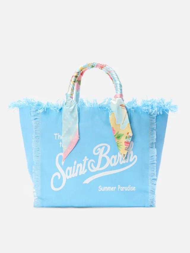 mc2-saint-barth-vanity-regular-tote-canvas-azzurro-con-twill-removibile image 1