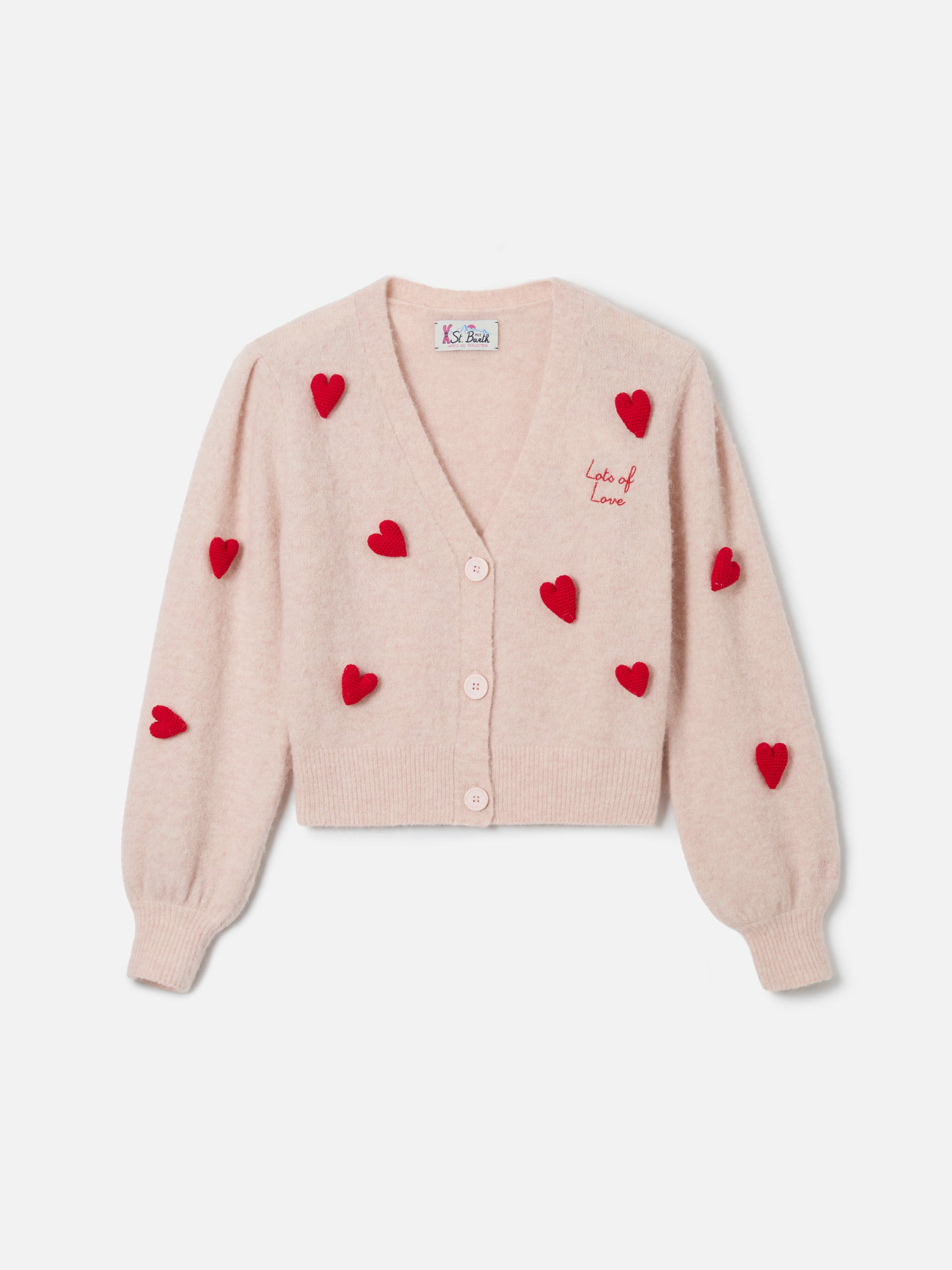 mc2-saint-barth-cardigan-lyza-soft-crop-con-cuori-crochet-rosa image 5