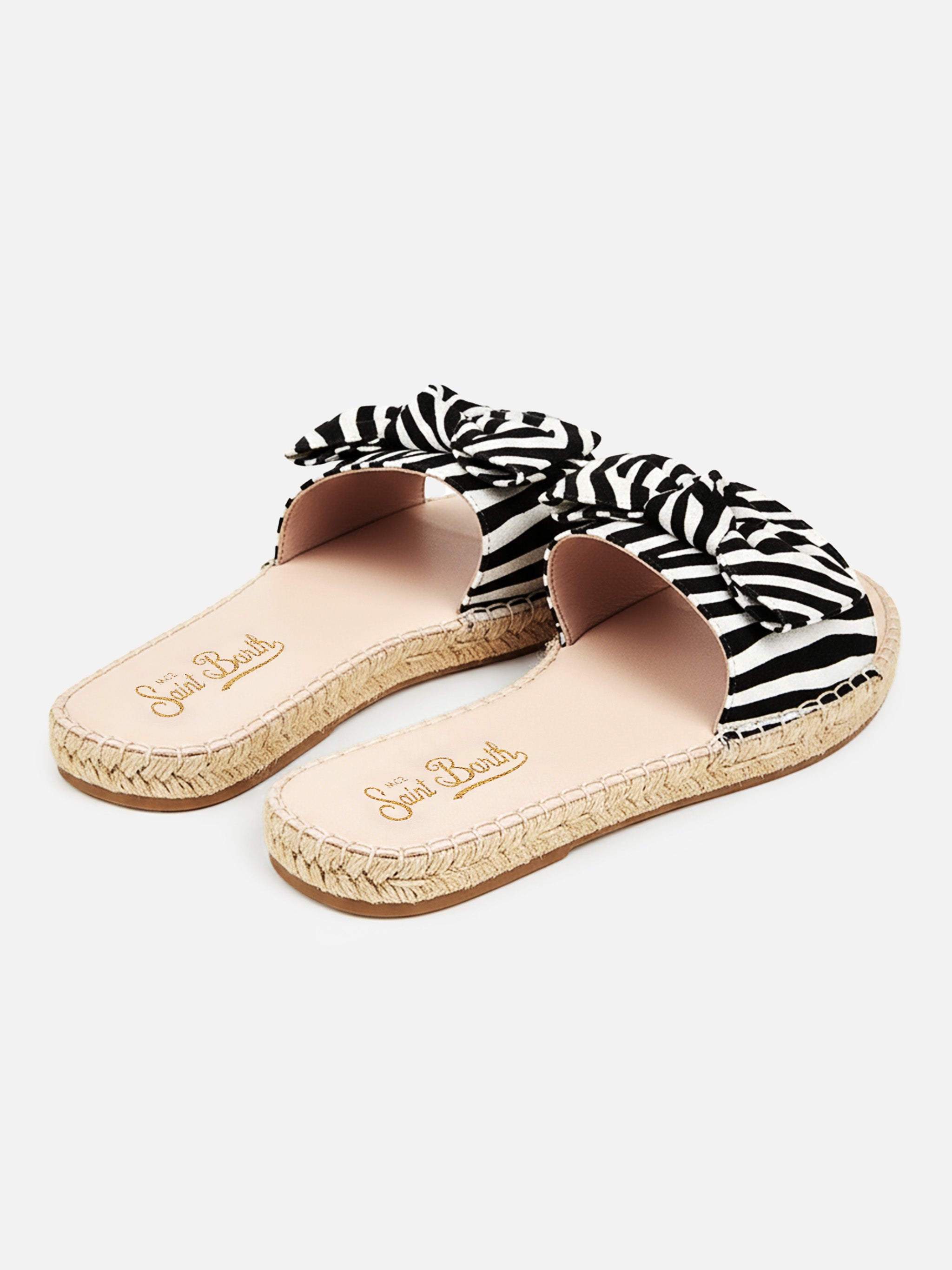 mc2-saint-barth-luz-sandalo-a-fascia-donna-zebrato image 3