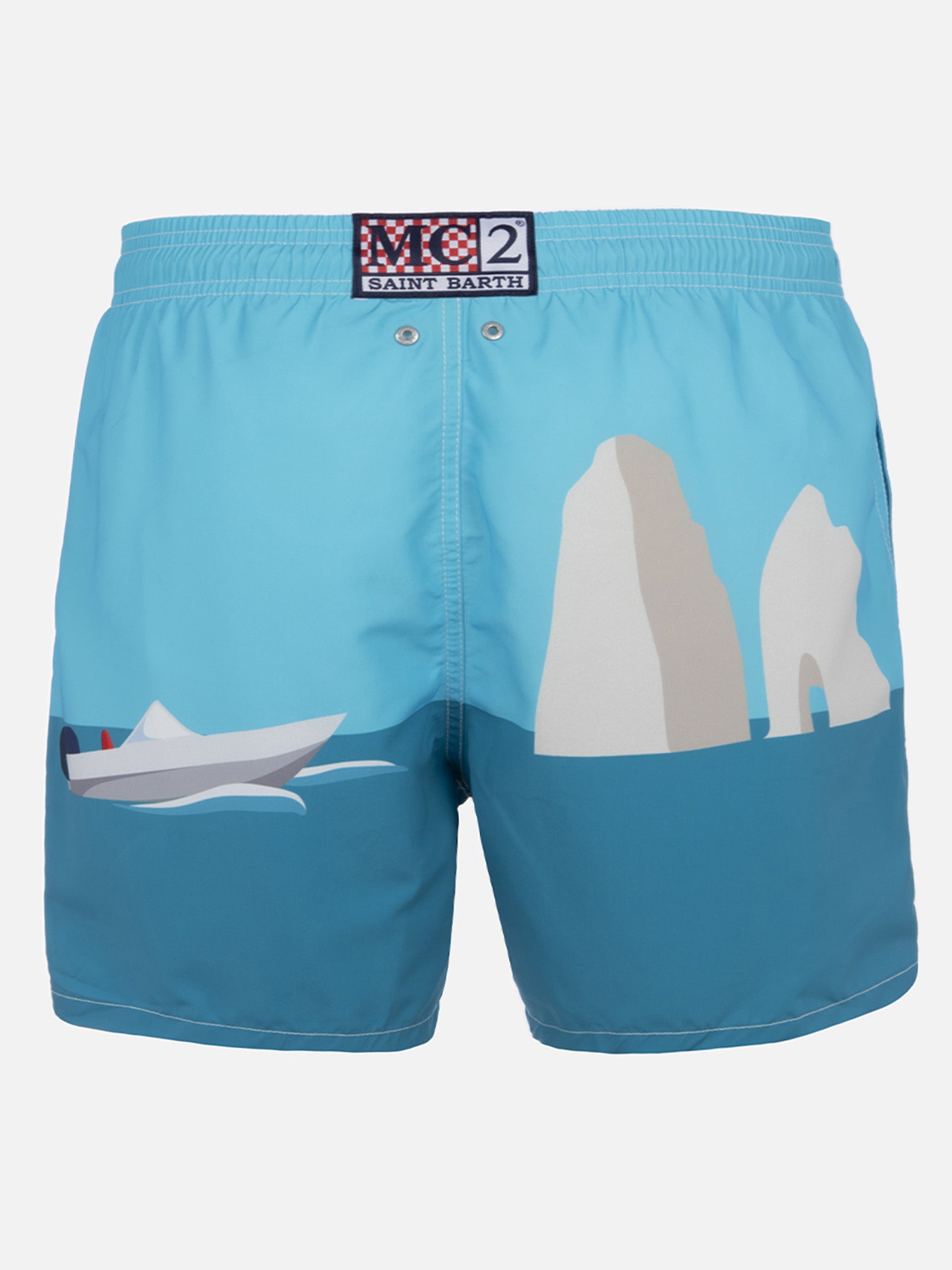 mc2-saint-barth-costume-gustavia-uomo-stampa-capri-multicolore-con-tasche image 2