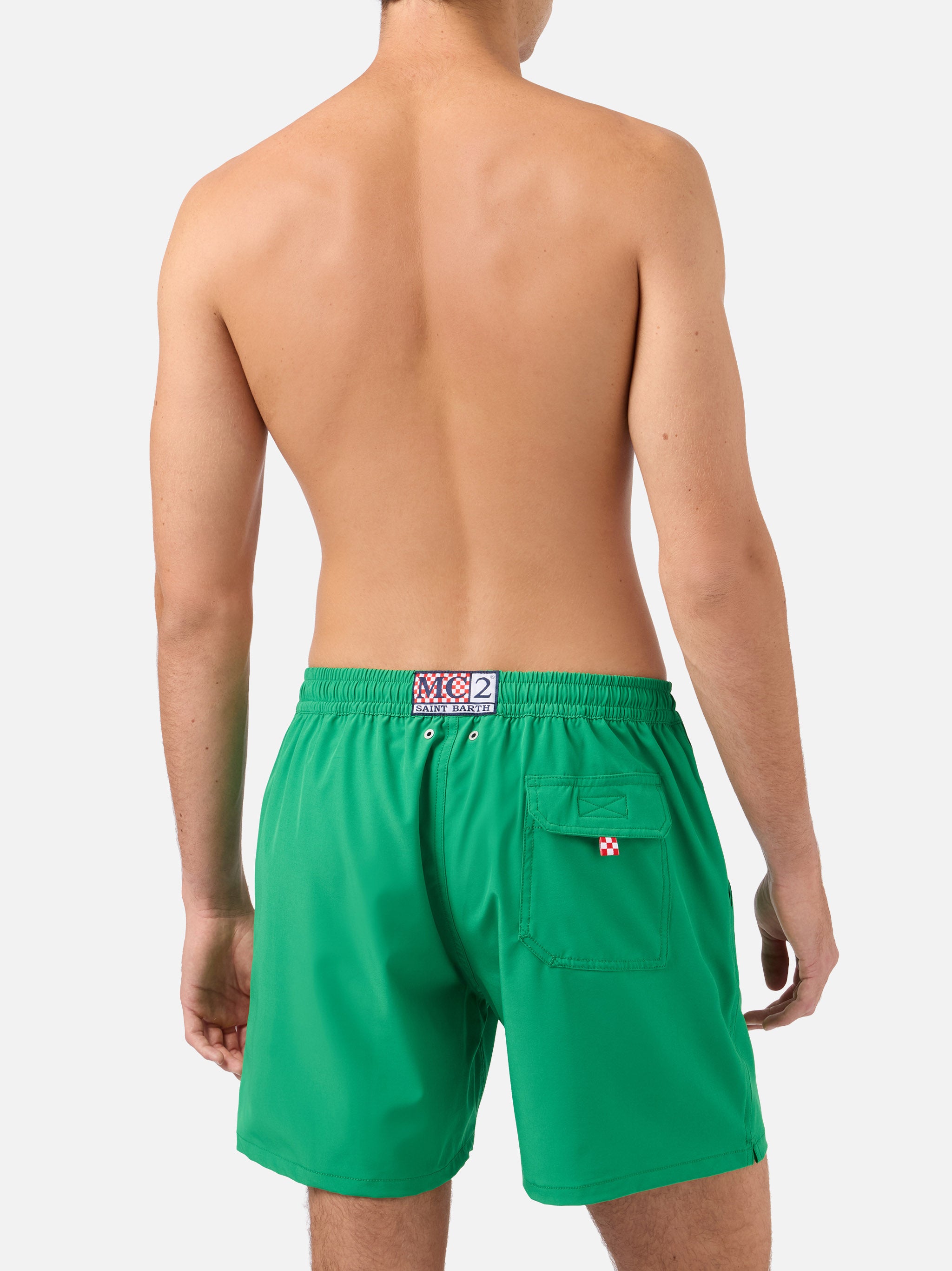 mc2-saint-barth-shorts-mare-comfort-uomo-verde-faccio-tutto-a-fin-di-bere-specia image 5