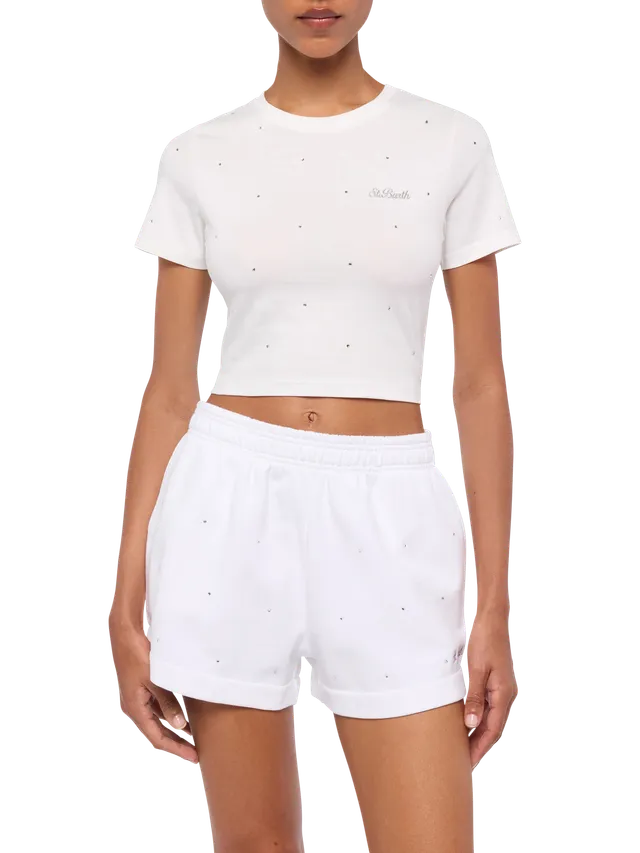 t-shirt-mc2-saint-barth-nives-in-cotone-bianco-con-applicazioni-di-strass image 1
