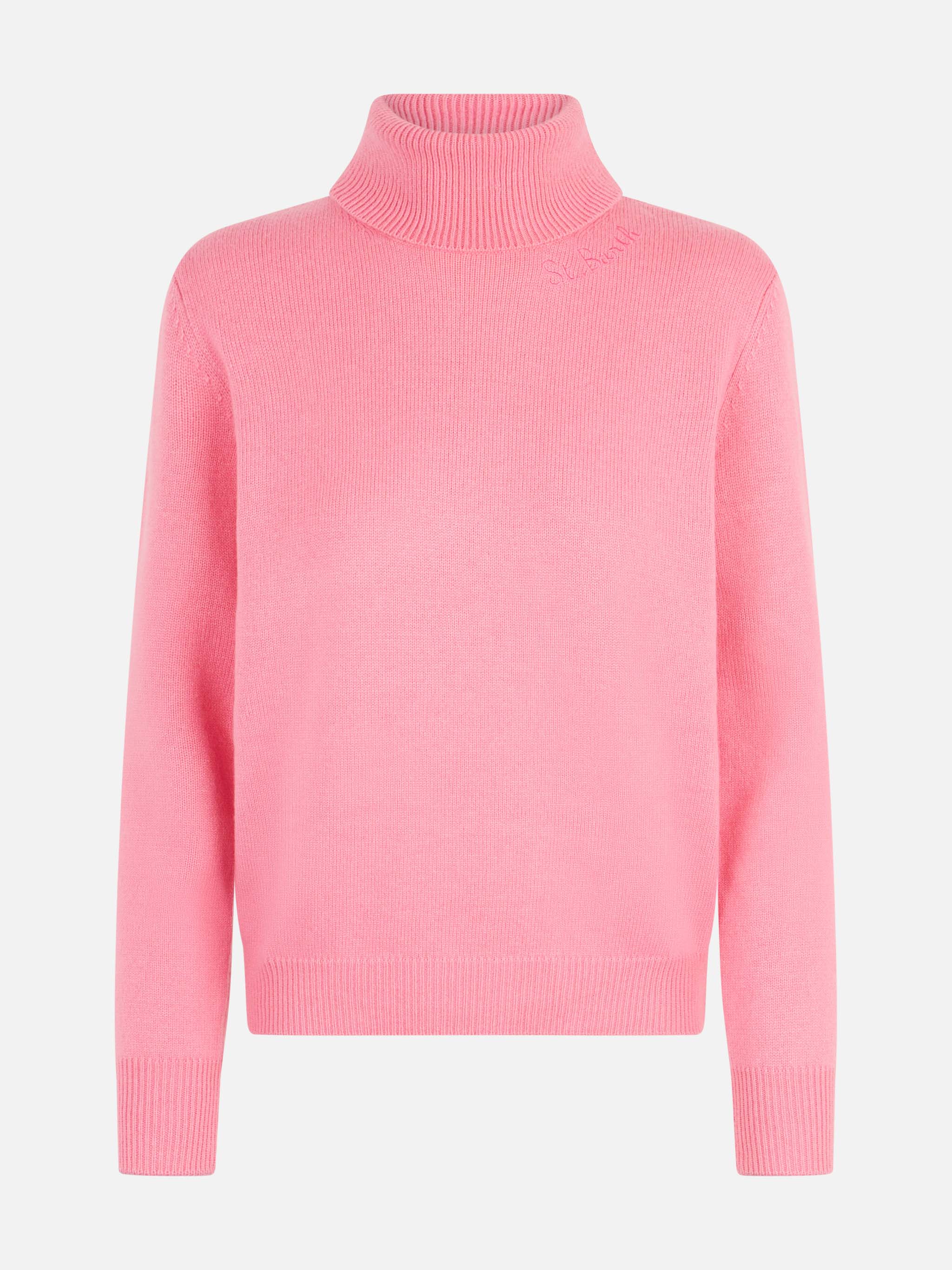 mc2-saint-barth-moody-dolcevita-donna-rosa-in-misto-cashmere image 4