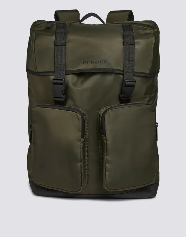 sundek-zaino-in-nylon-shiny-con-tasche-cargo-zaino-urban-uomo image 1