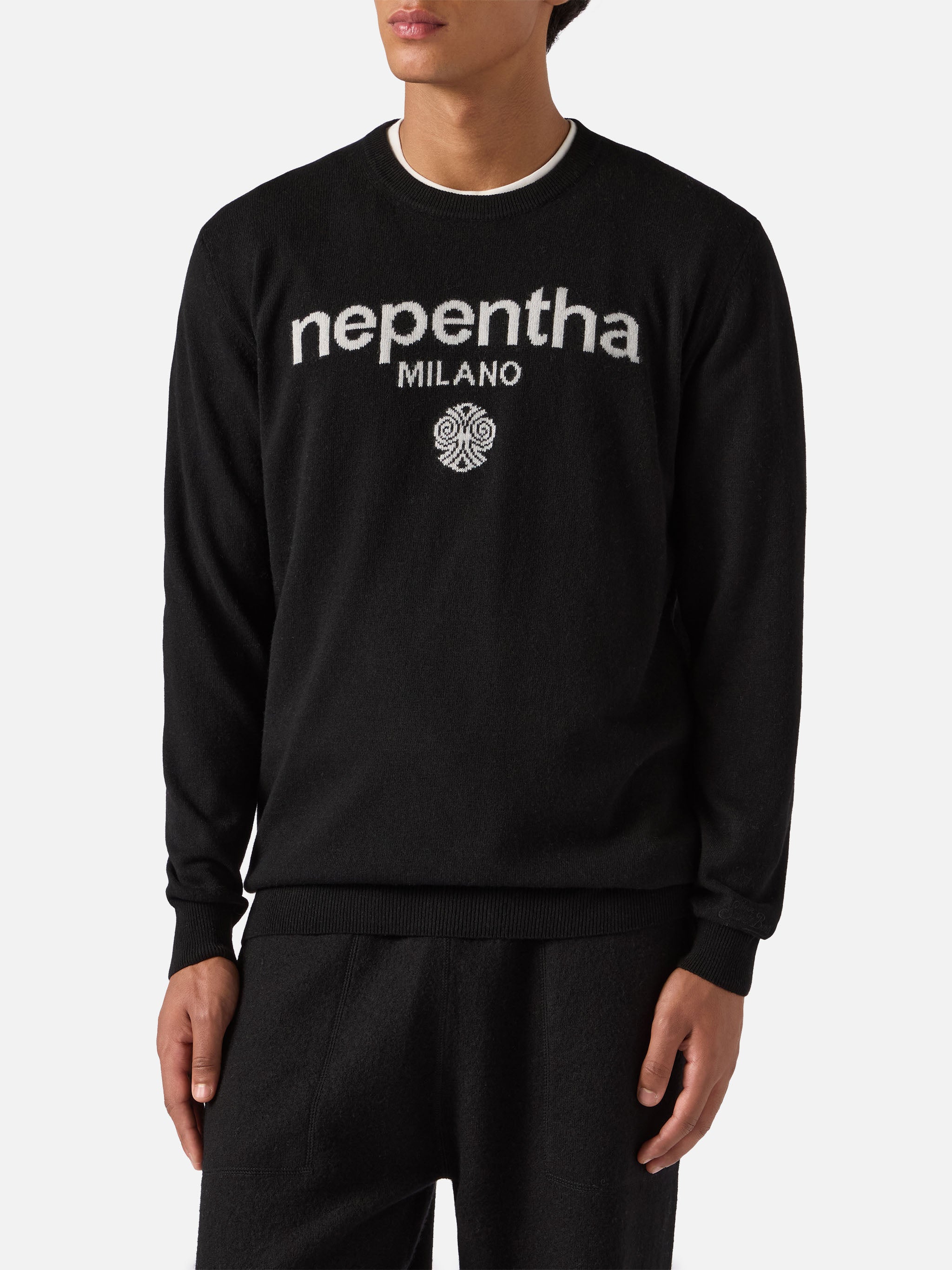 mc2-saint-barth-heron-light-girocollo-uomo-nero-jacquard-nepentha-special-editio image 1