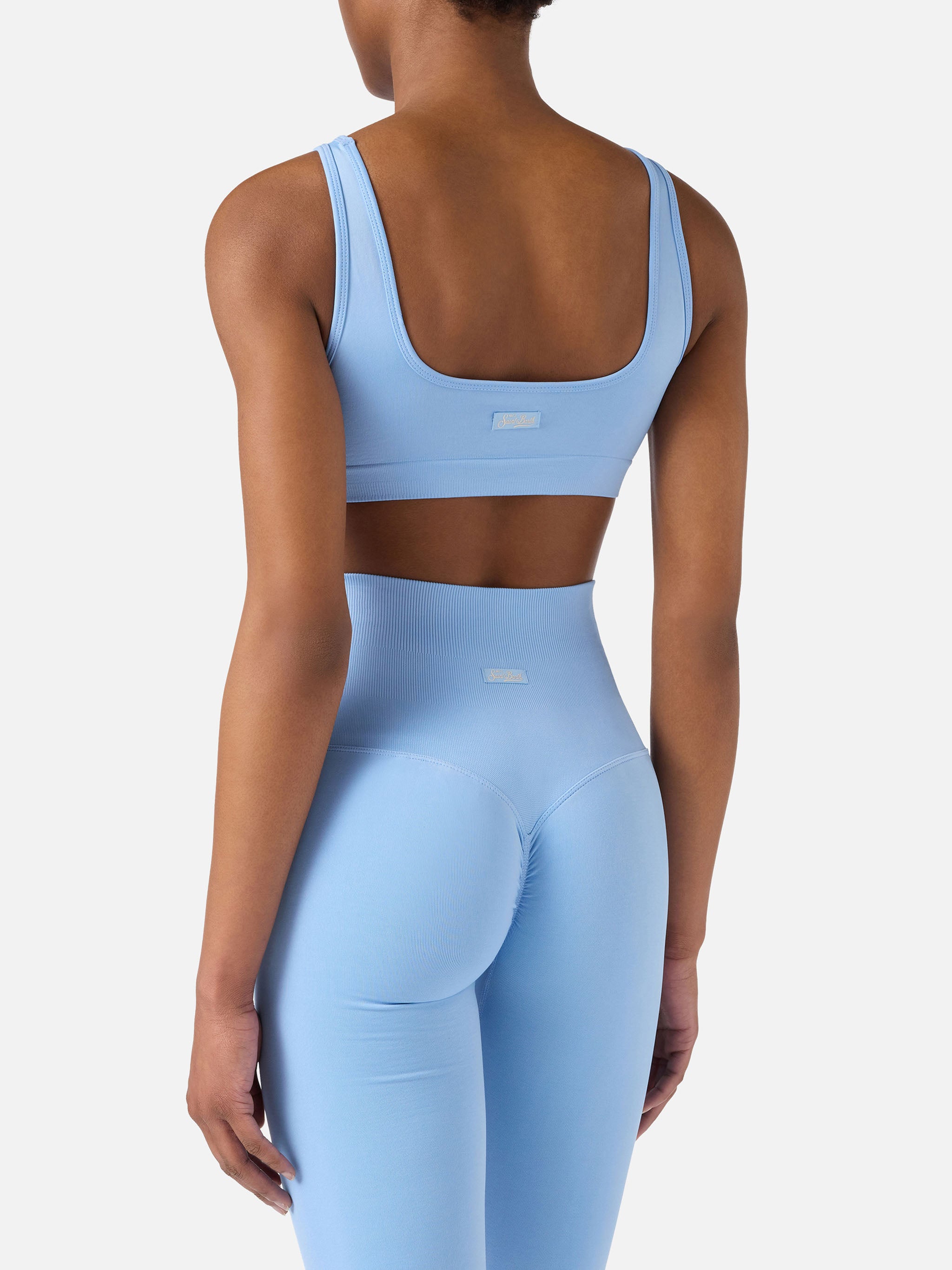 mc2-saint-barth-fify-top-sportivo-donna-azzurro-slim image 4