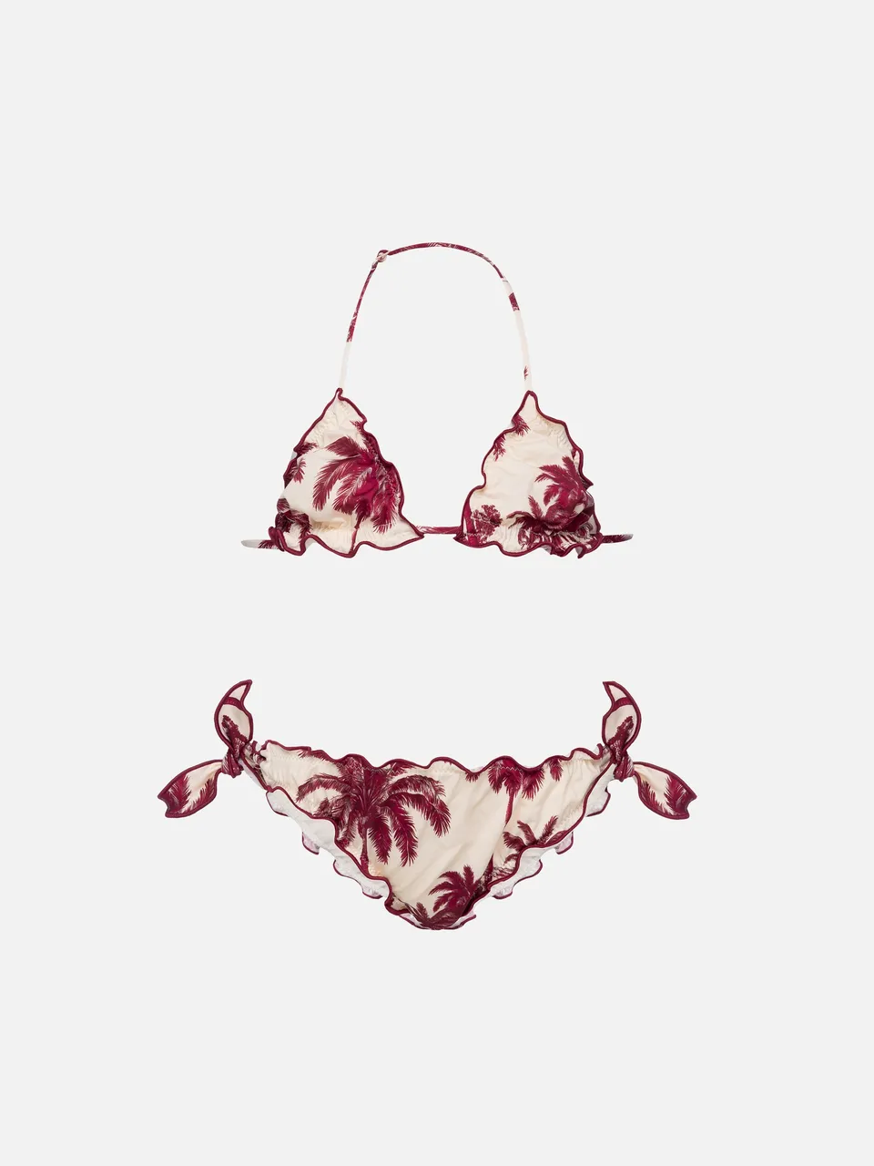mc2-saint-barth-bikini-bimba-cris-a-triangolo-con-stampa-toile-de-jouy-ai-co-cre image 1