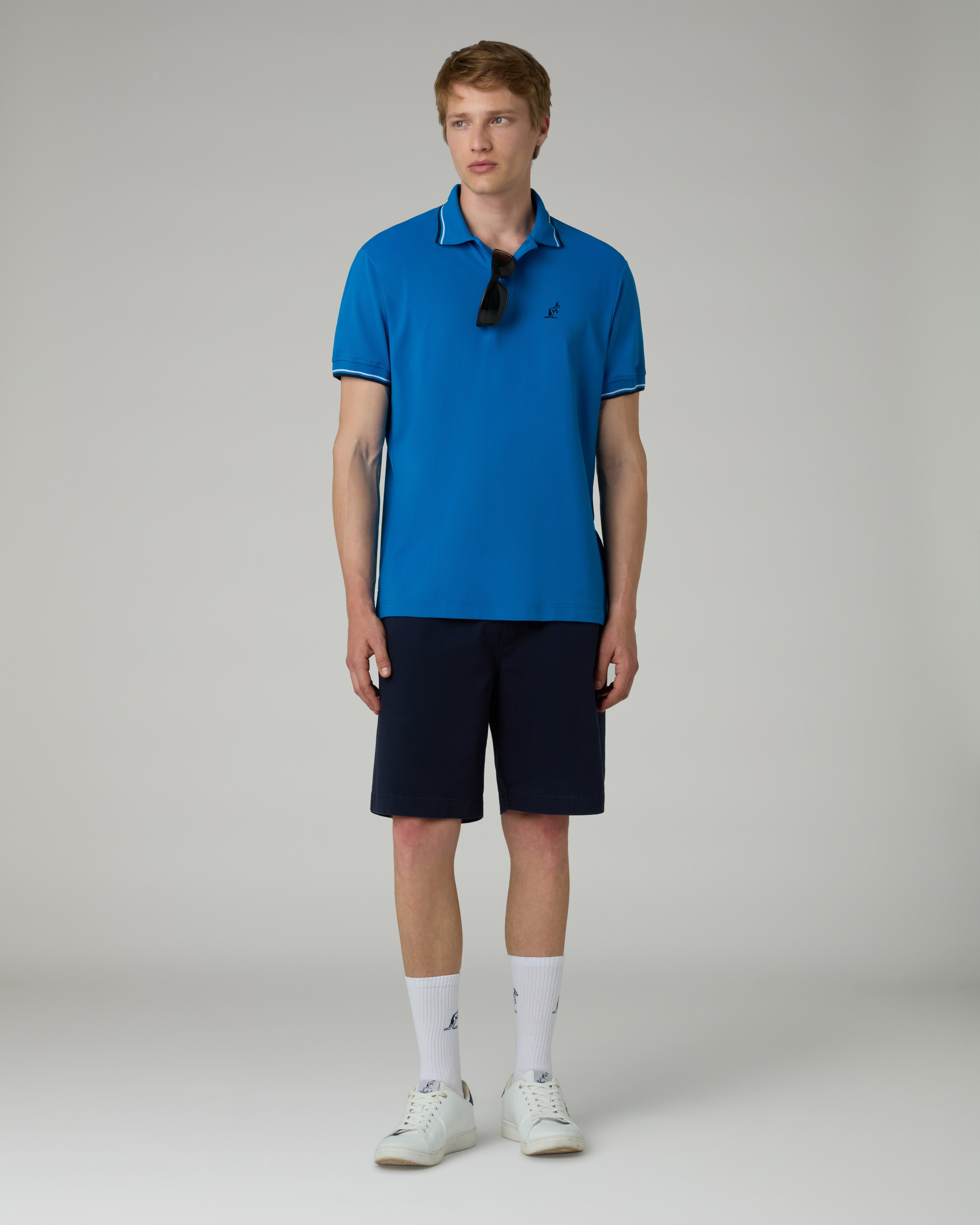 australian-doric-twill-short-short-in-cotton-twill-eclipse-blue image 3