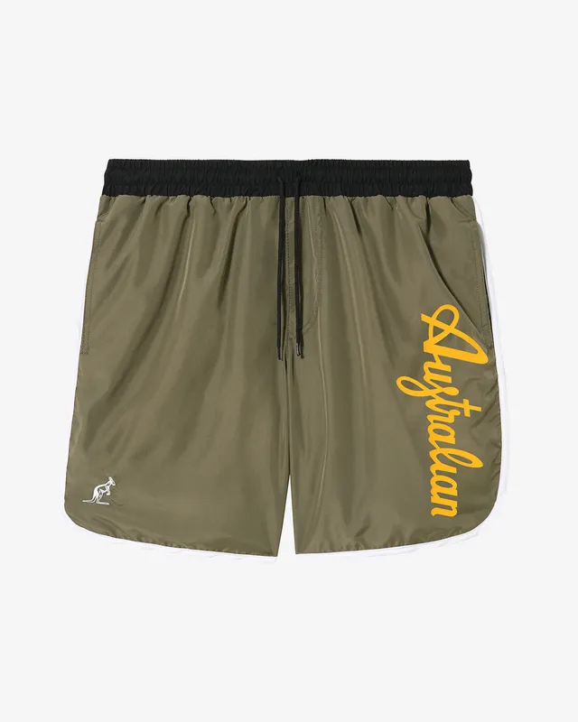 australian-logo-swimshort-costume-da-bagno-smash-asciugatura-rapida image 1
