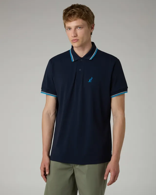 australian-2-stripes-polo-shirt-in-piquet-tecnico-regular-fit image 1