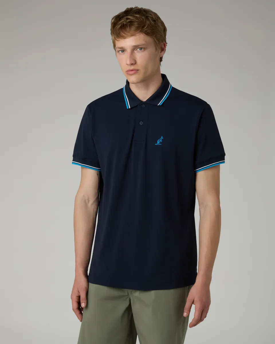 australian-2-stripes-polo-shirt-in-piquet-tecnico-regular-fit image 1