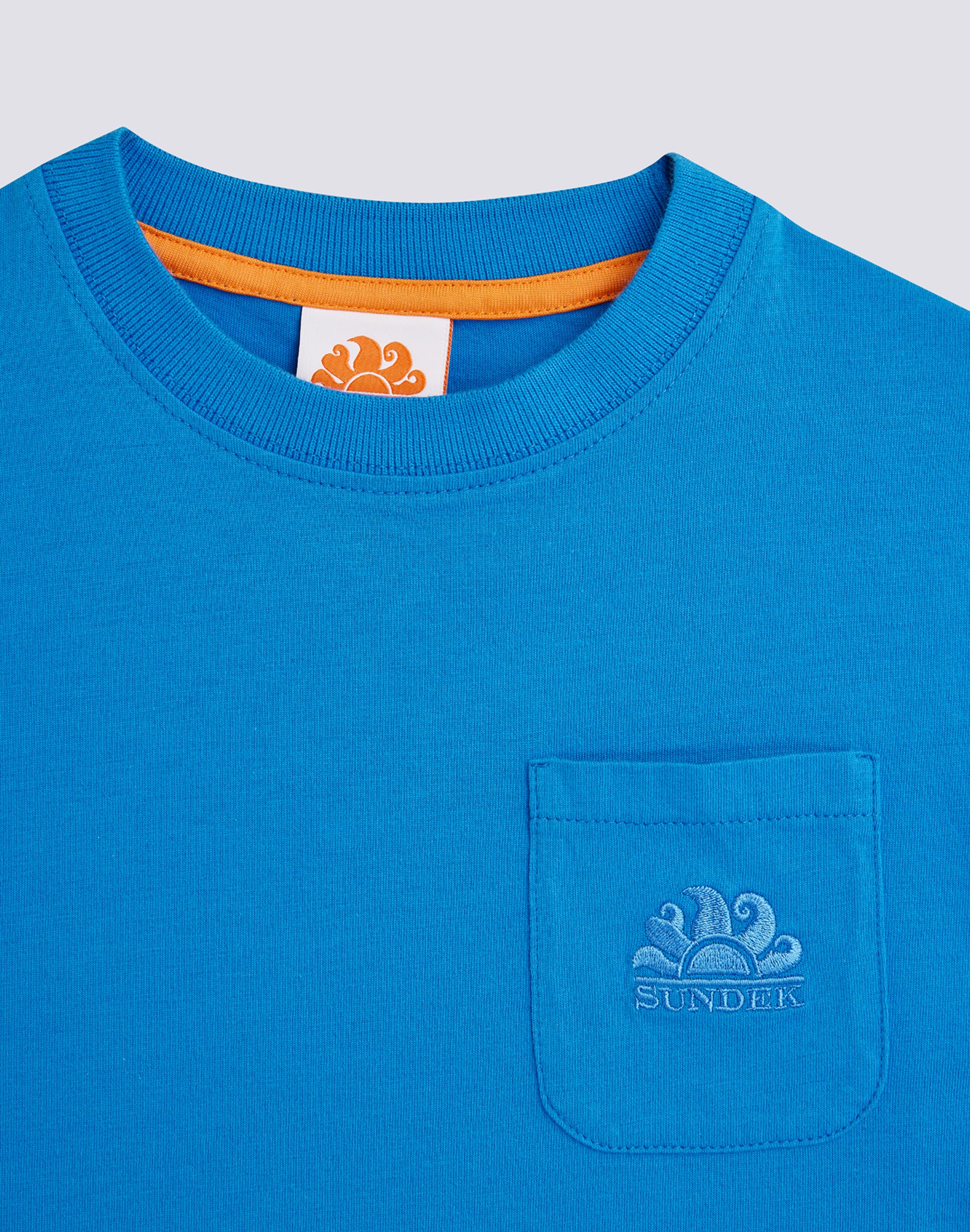 sundek-mini-finn-b775tej7800-t-shirt-girocollo-bambino-cotone image 3