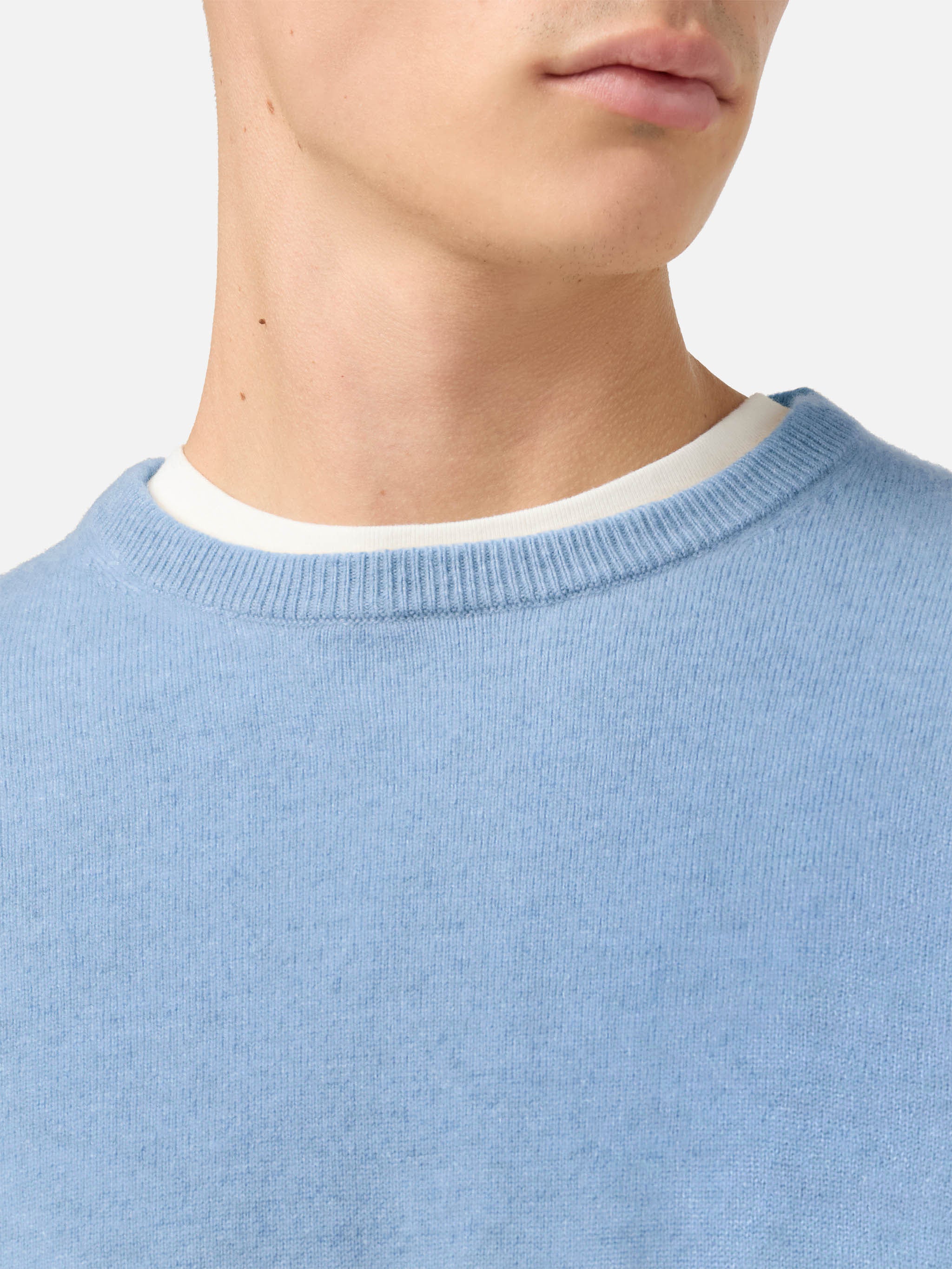 mc2-saint-barth-maglione-regent-100-cashmere-azzurro-girocollo-uomo image 2