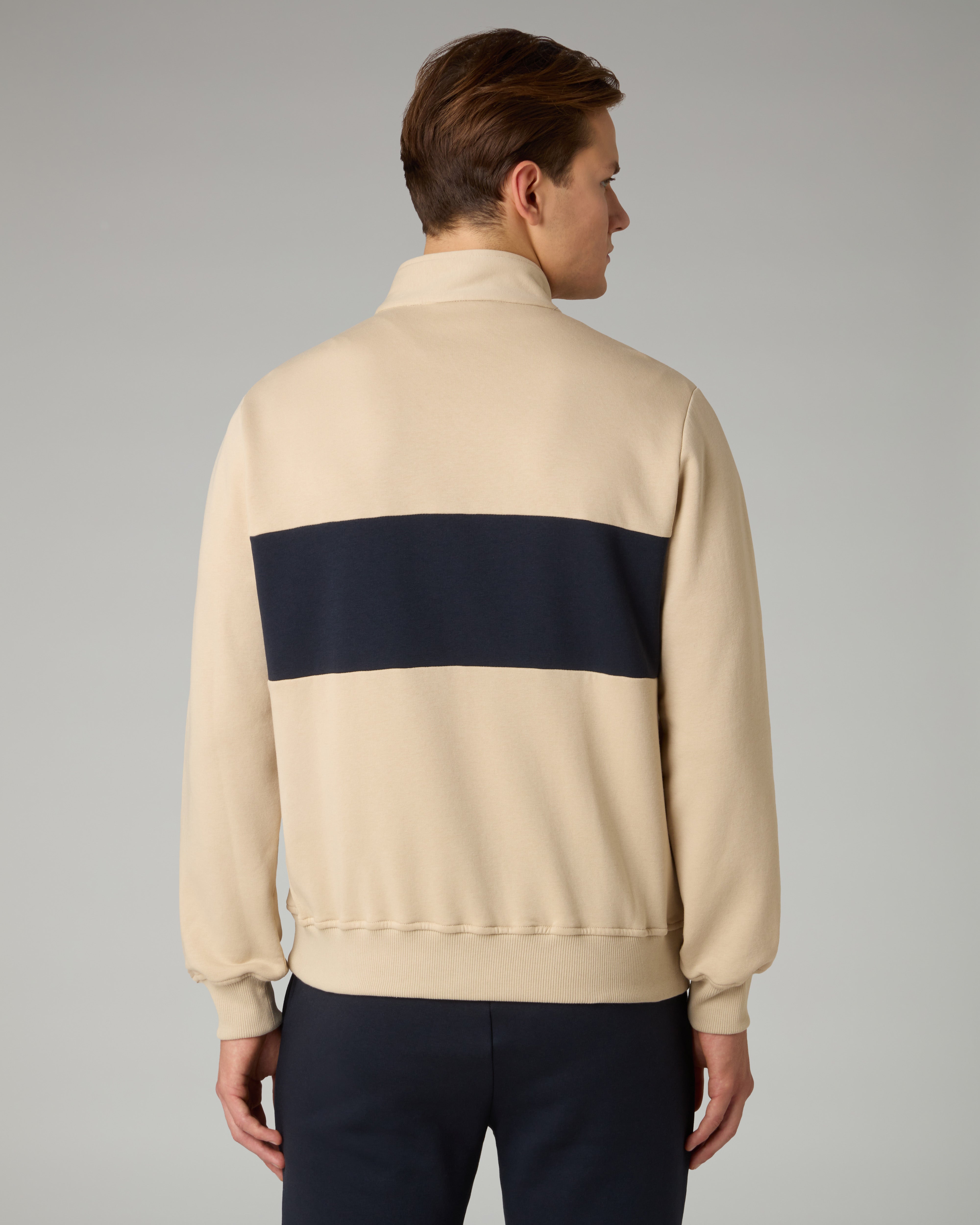 australian-posh-fleece-track-jacket-full-zip-sabbia image 3