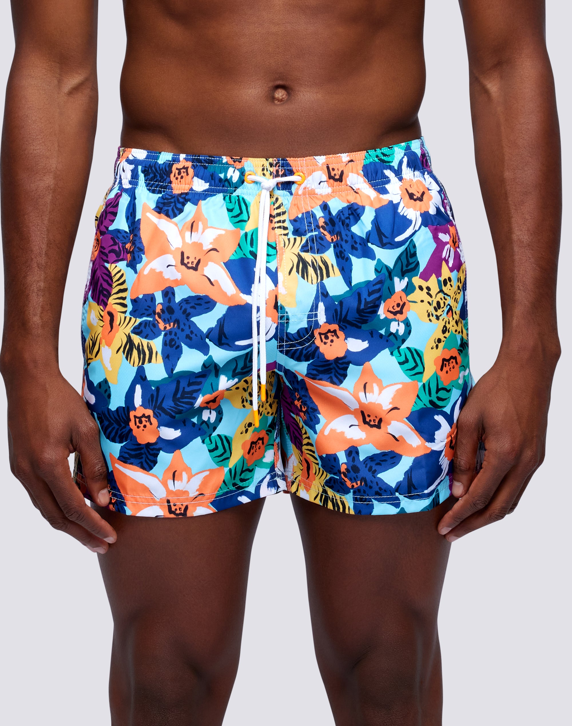 sundek-costume-da-bagno-uomo-corto-nabis-bloom-in-repreve image 2