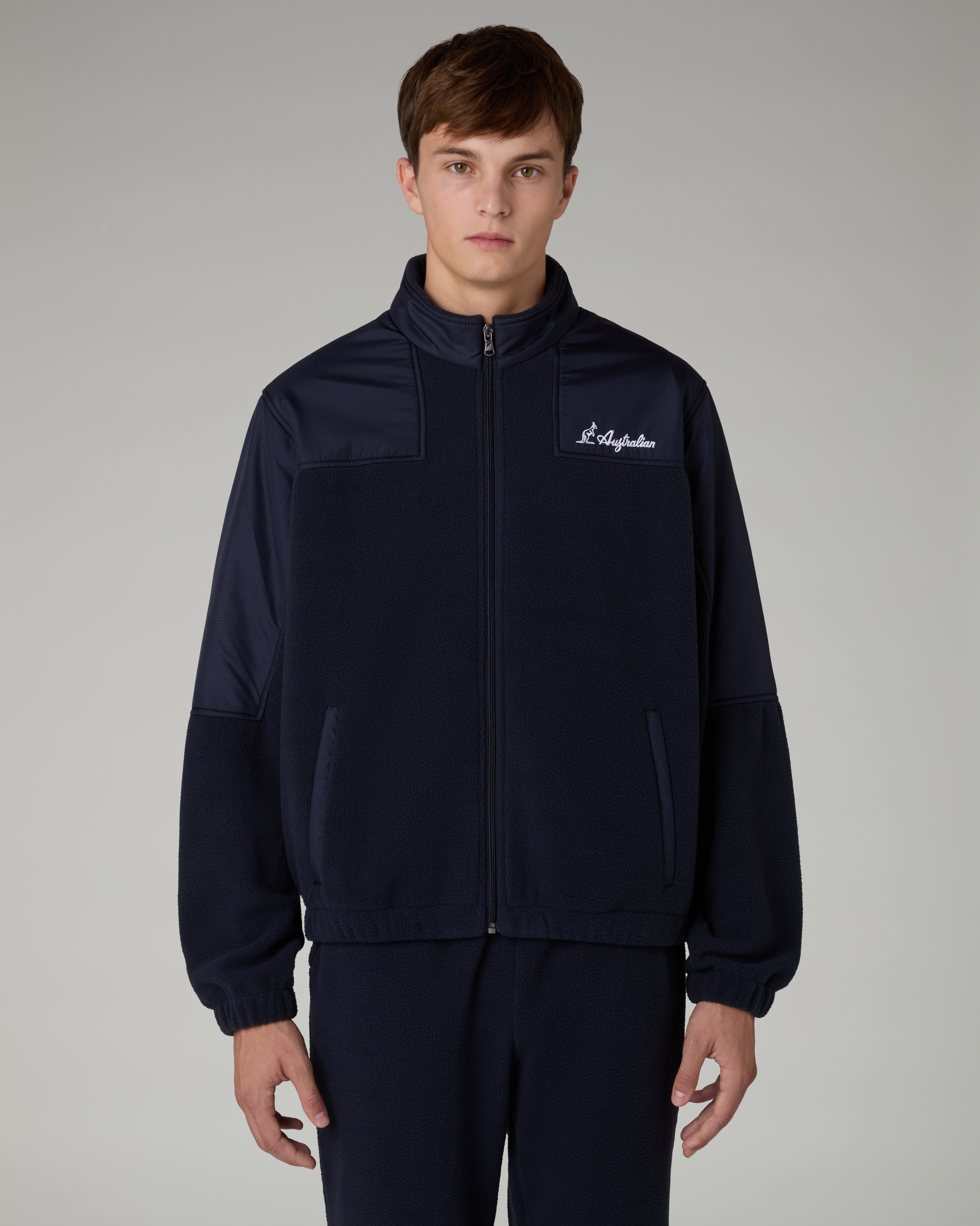 australian-color-block-tracksuit-tuta-pile-eclipse-blue image 4