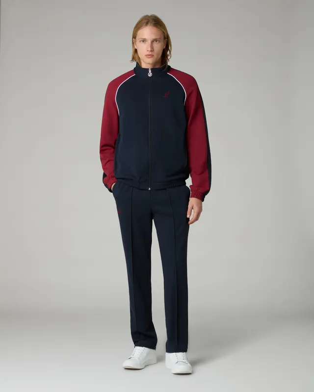 australian-posh-piquet-tracksuit-tuta-uomo-blu-navy image 1