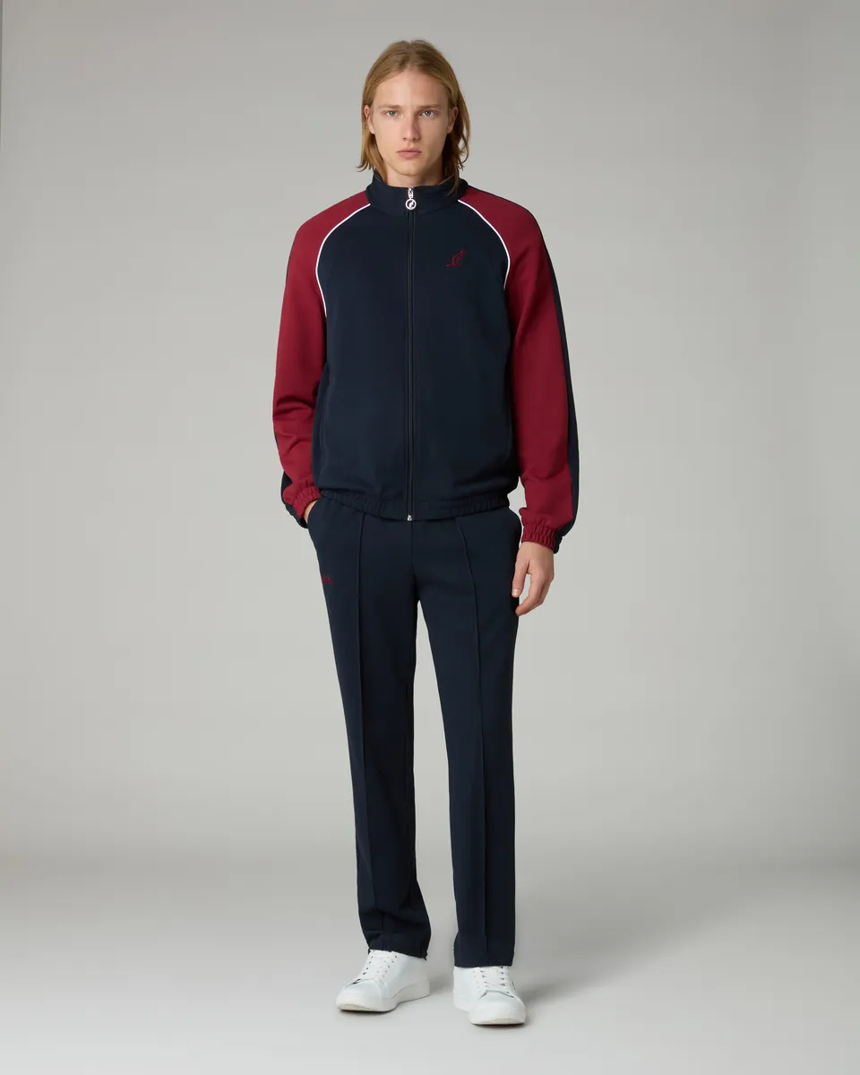 australian-posh-piquet-tracksuit-tuta-uomo-blu-navy image 1