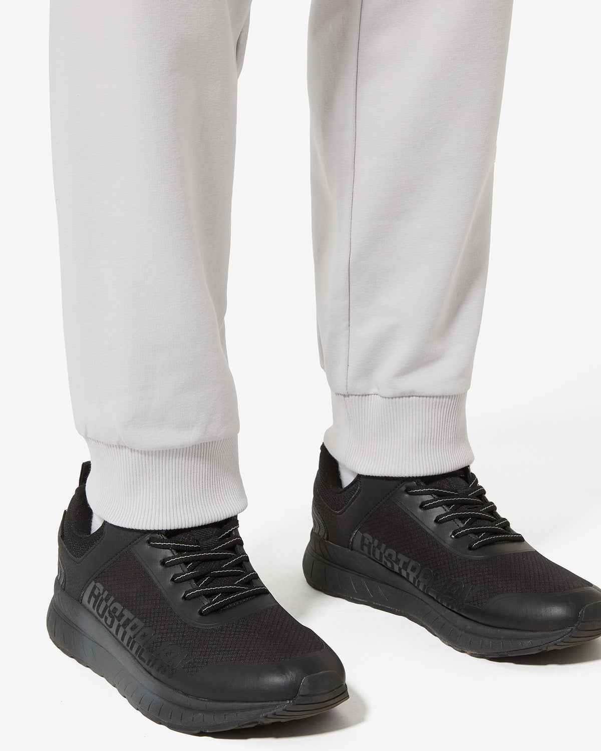 australian-essential-track-pant-pantalone-felpa-uomo-cenere-slim-fit image 5