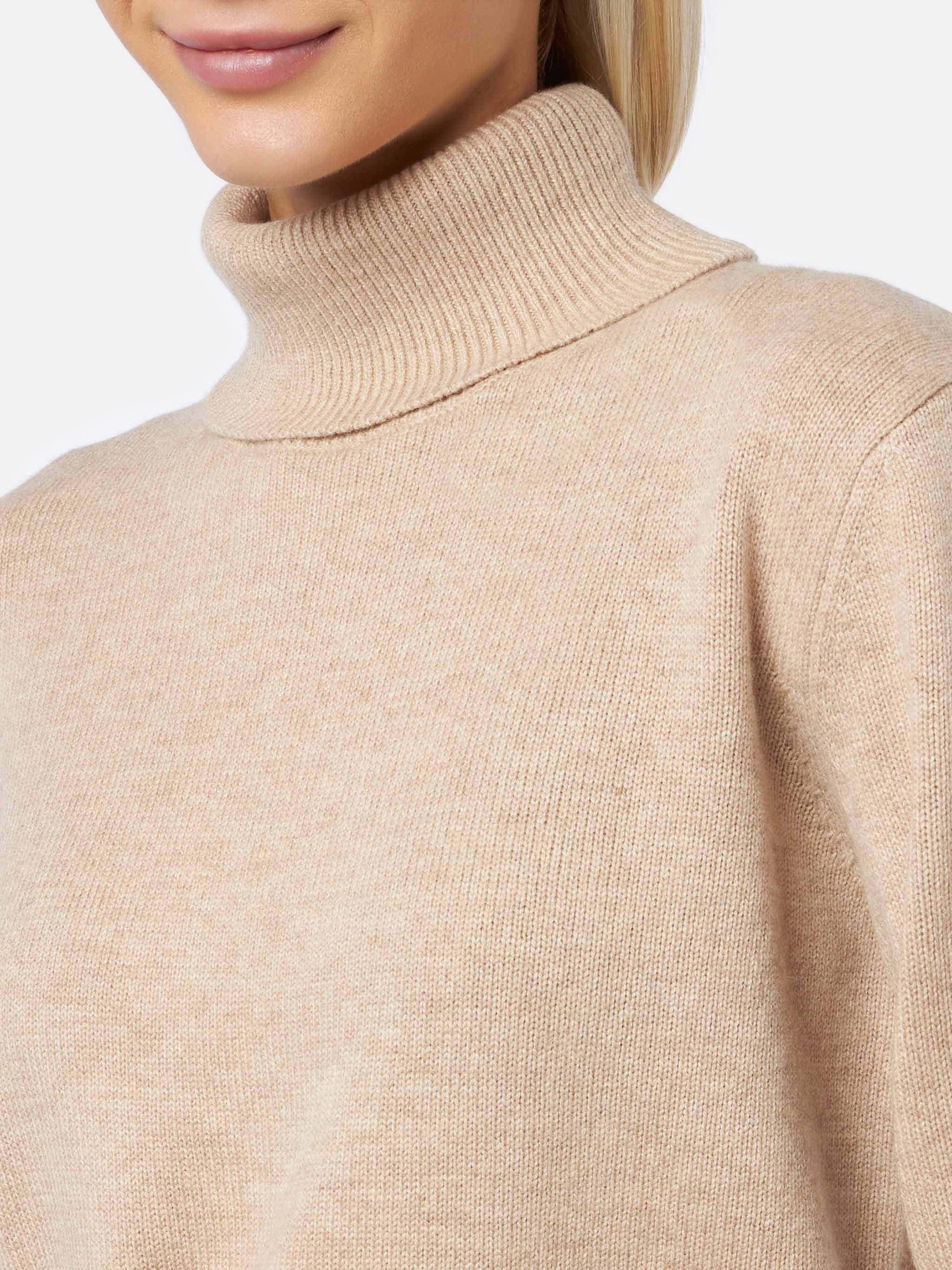 mc2-saint-barth-dolcevita-moody-donna-in-100-cashmere-beige image 2