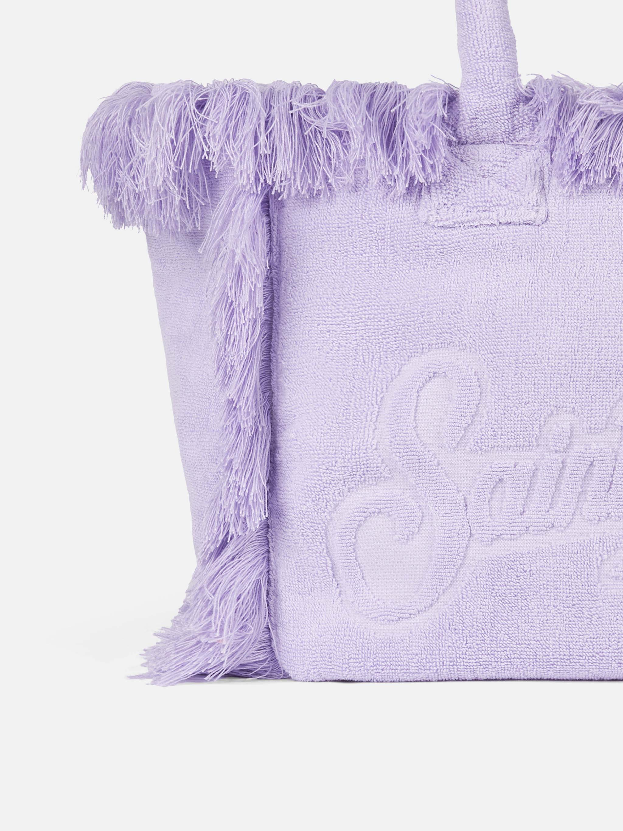 mc2-saint-barth-borsa-a-spalla-vanity-terry-in-spugna-lilla-con-logo-in-bassoril image 2