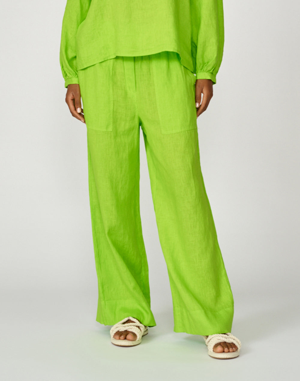 sundek-gw778trli500-pantaloni-lunghi-uomo-in-lino image 1