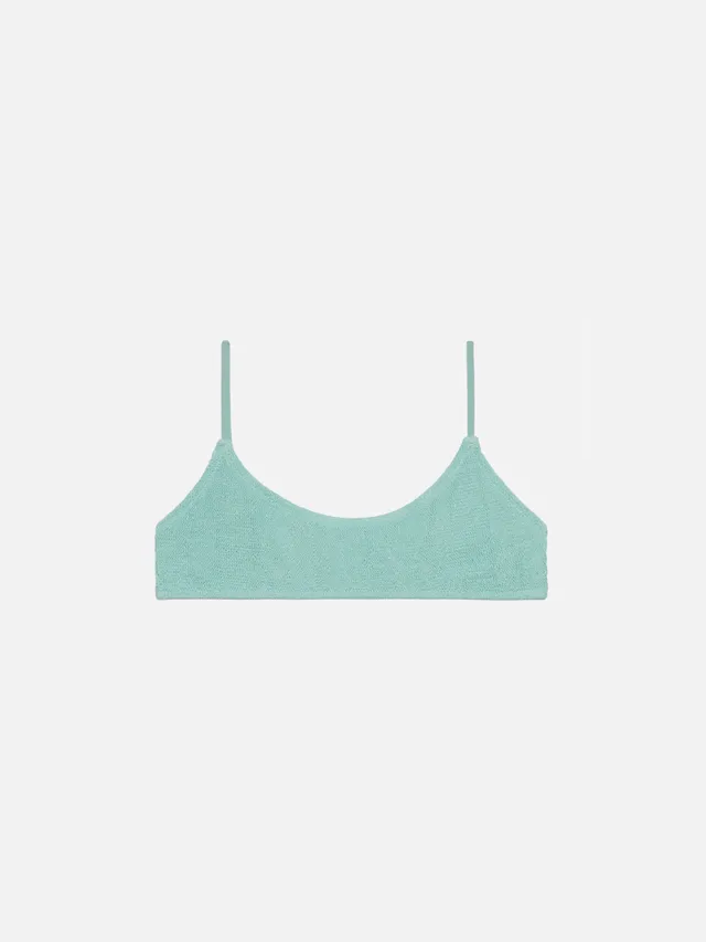 mc2-saint-barth-judy-top-bralette-crinkle-lurex-verde-salvia image 1