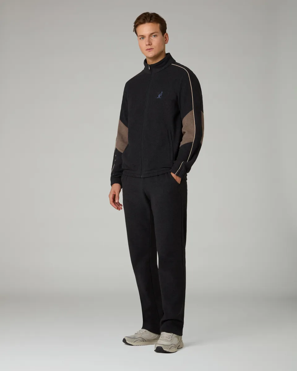 australian-color-block-softech-tracksuit-tuta-calda-antracite-made-in-italy image 1