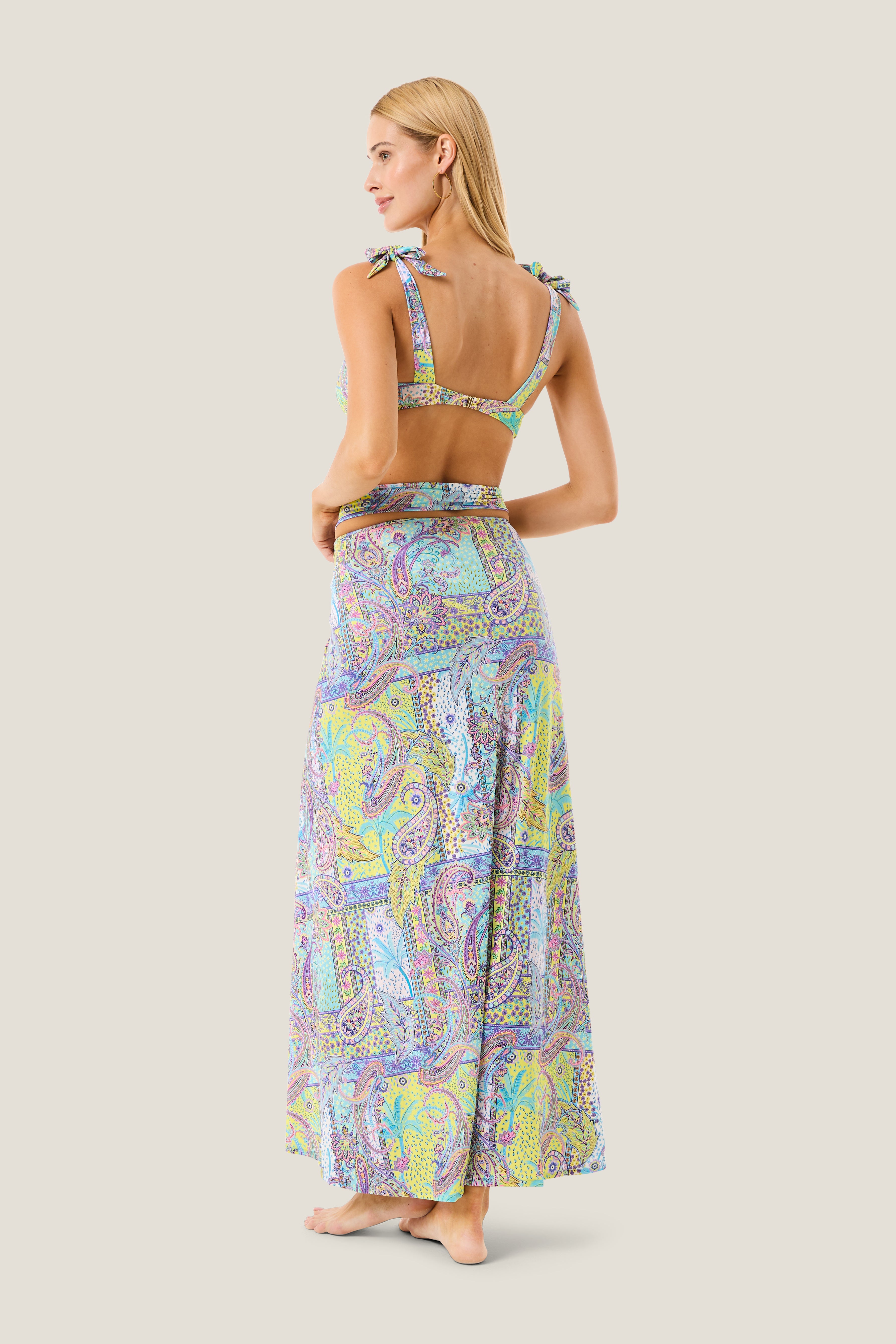 4giveness-gonna-lunga-cachemire-pastel-rosa-cover-up-donna image 2
