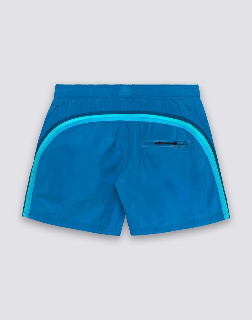 sundek-m552-costume-da-bagno-uomo-corto-vita-elasticata-memory image 1