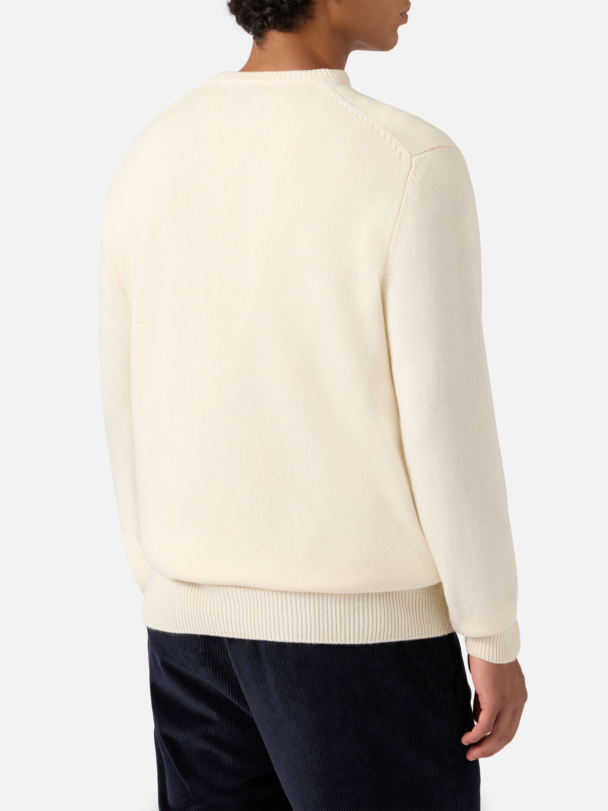 mc2-saint-barth-heron-maglione-girocollo-uomo-bianco-jacquard-st-moritz-ski-mist image 3