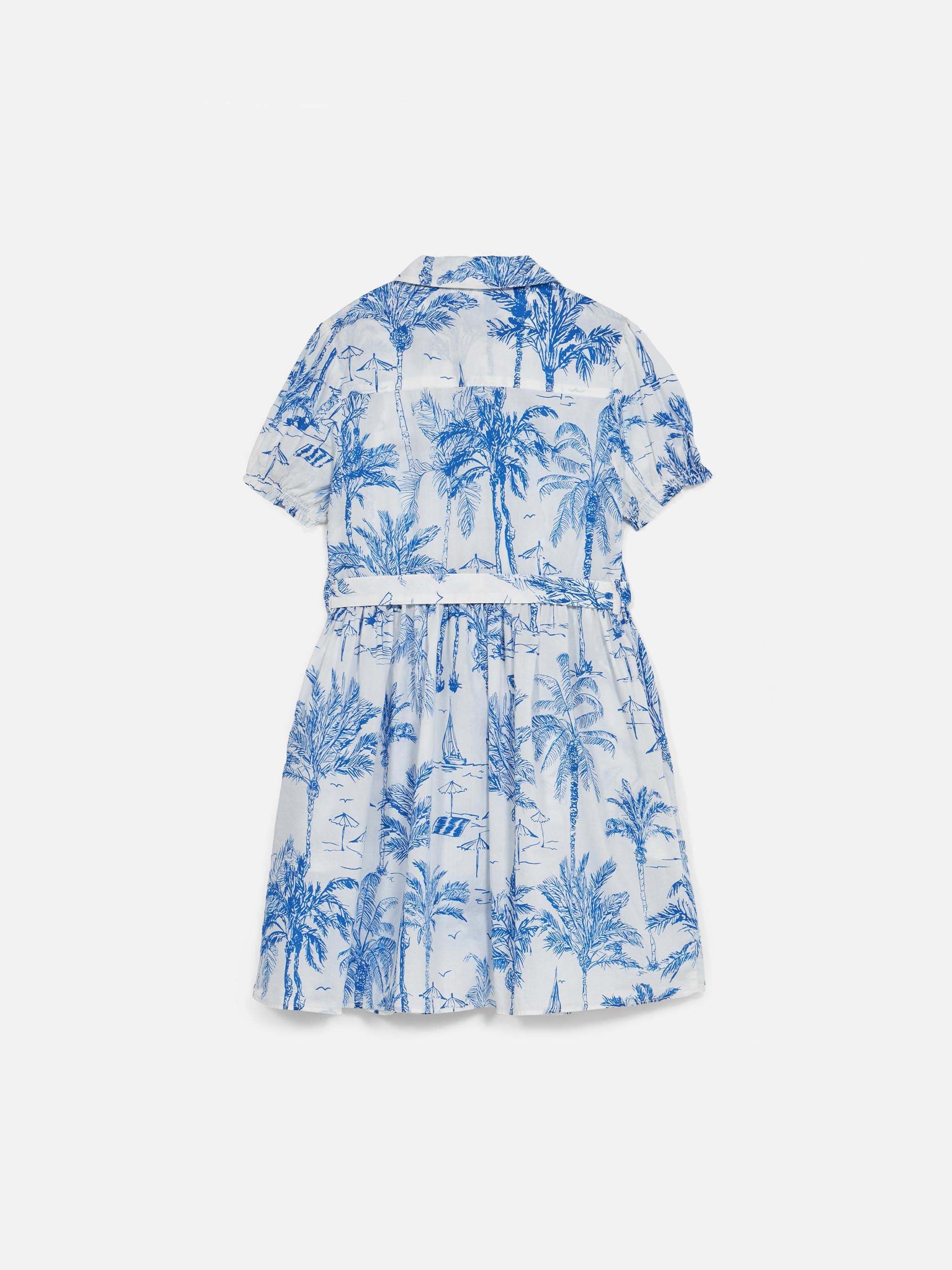 mc2-saint-barth-abito-anastasie-jr-bambina-cotone-stampa-toile-de-jouy image 2