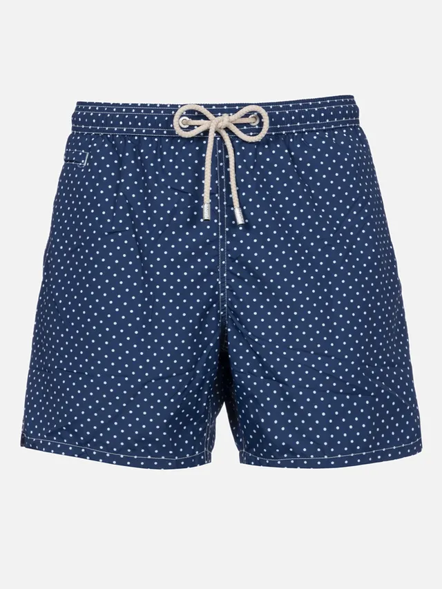 mc2-saint-barth-costume-uomo-lighting-micro-pois-blu-asciugatura-rapida image 1