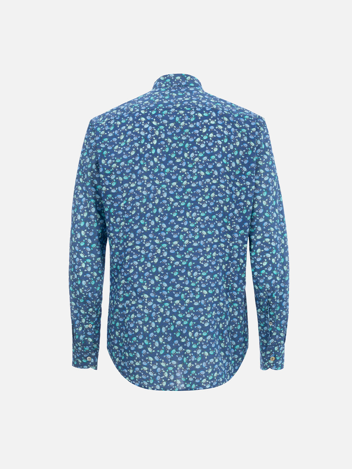 mc2-saint-barth-camicia-sikelia-in-cotone-mussola-stampa-granchi-multicolor image 5