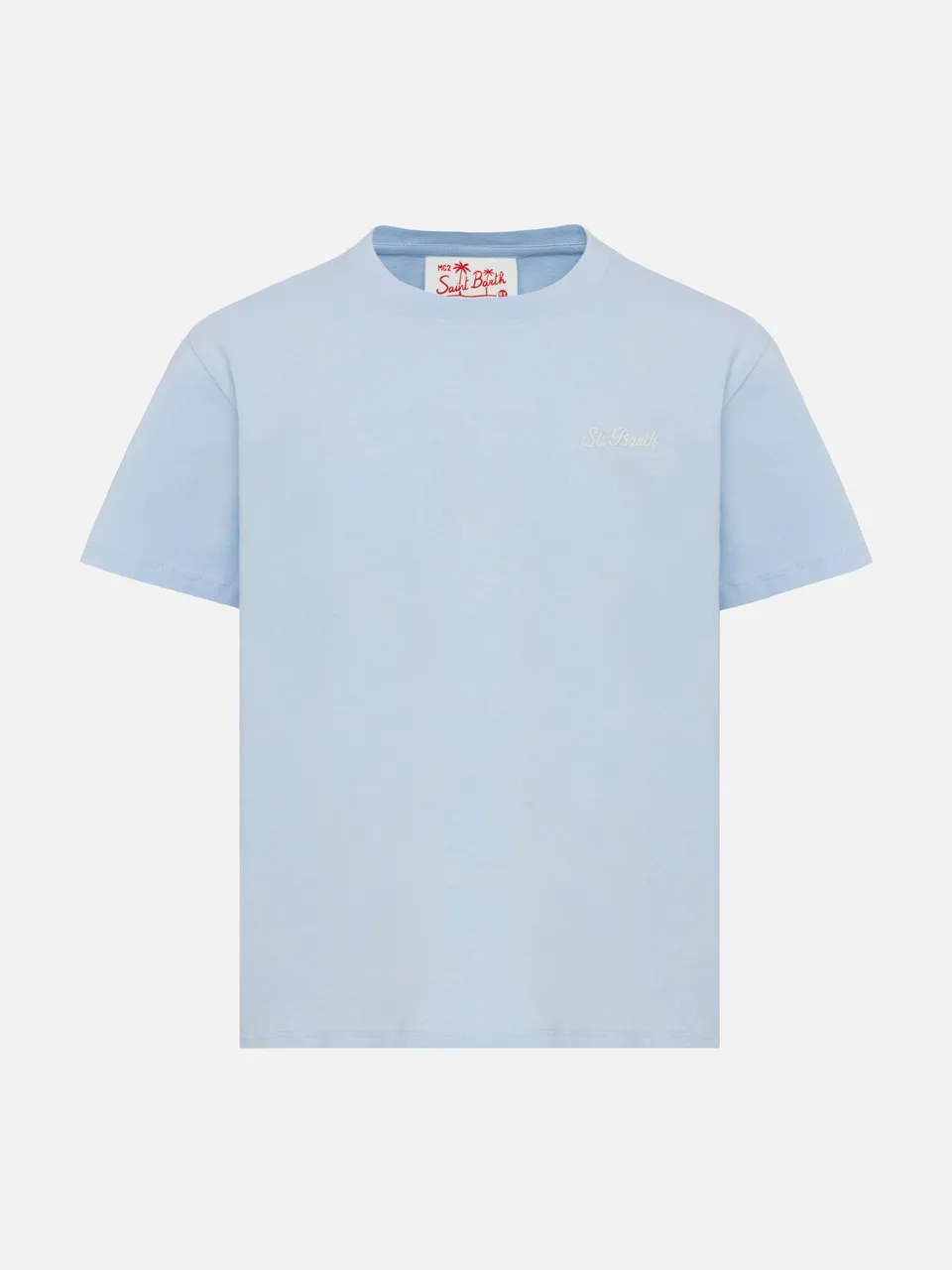 mc2-saint-barth-dover-t-shirt-bambino-jersey-cotone-azzurro-chiaro image 1